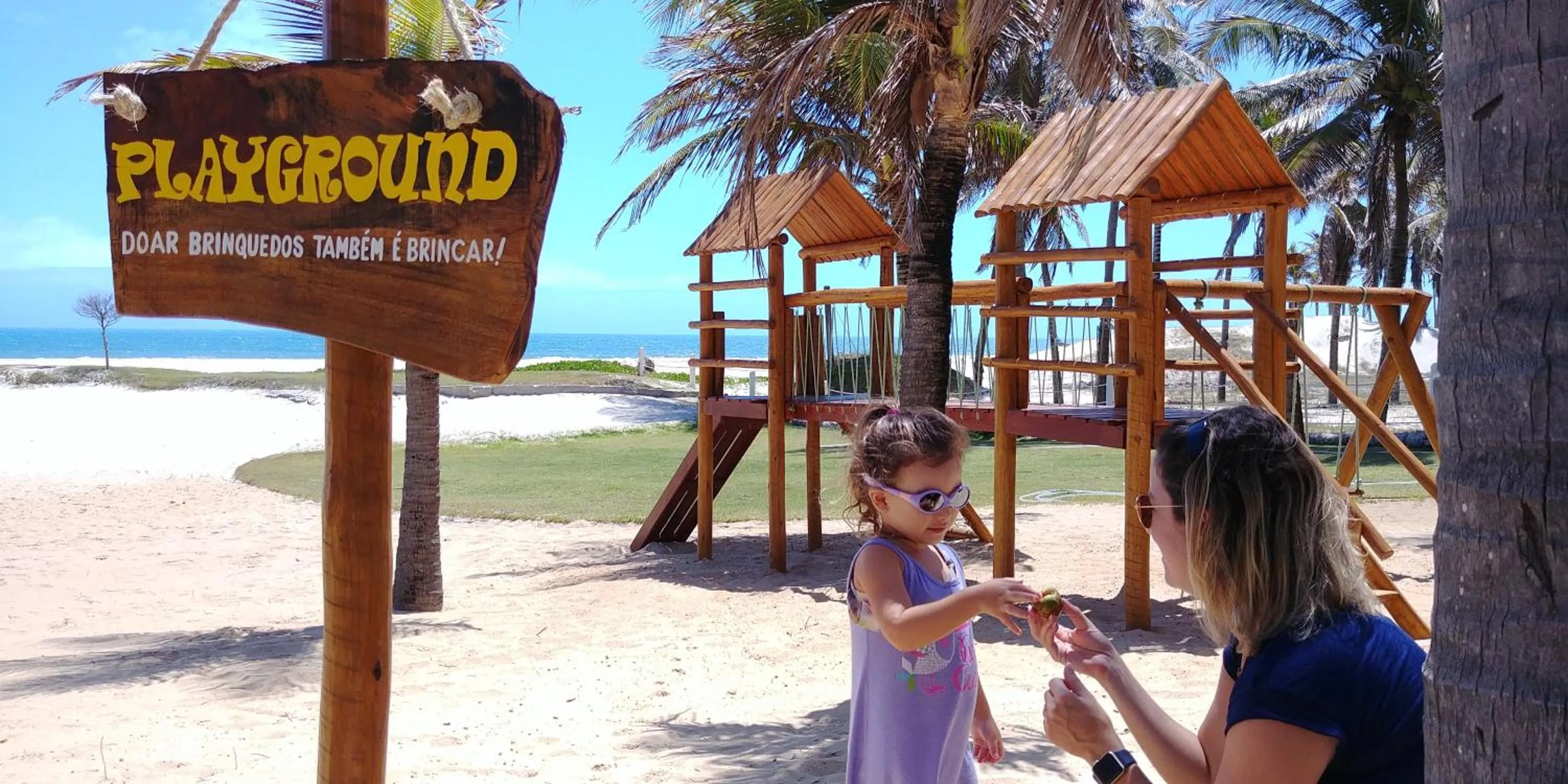 Children play ground in Atlantic Palace Family inn
