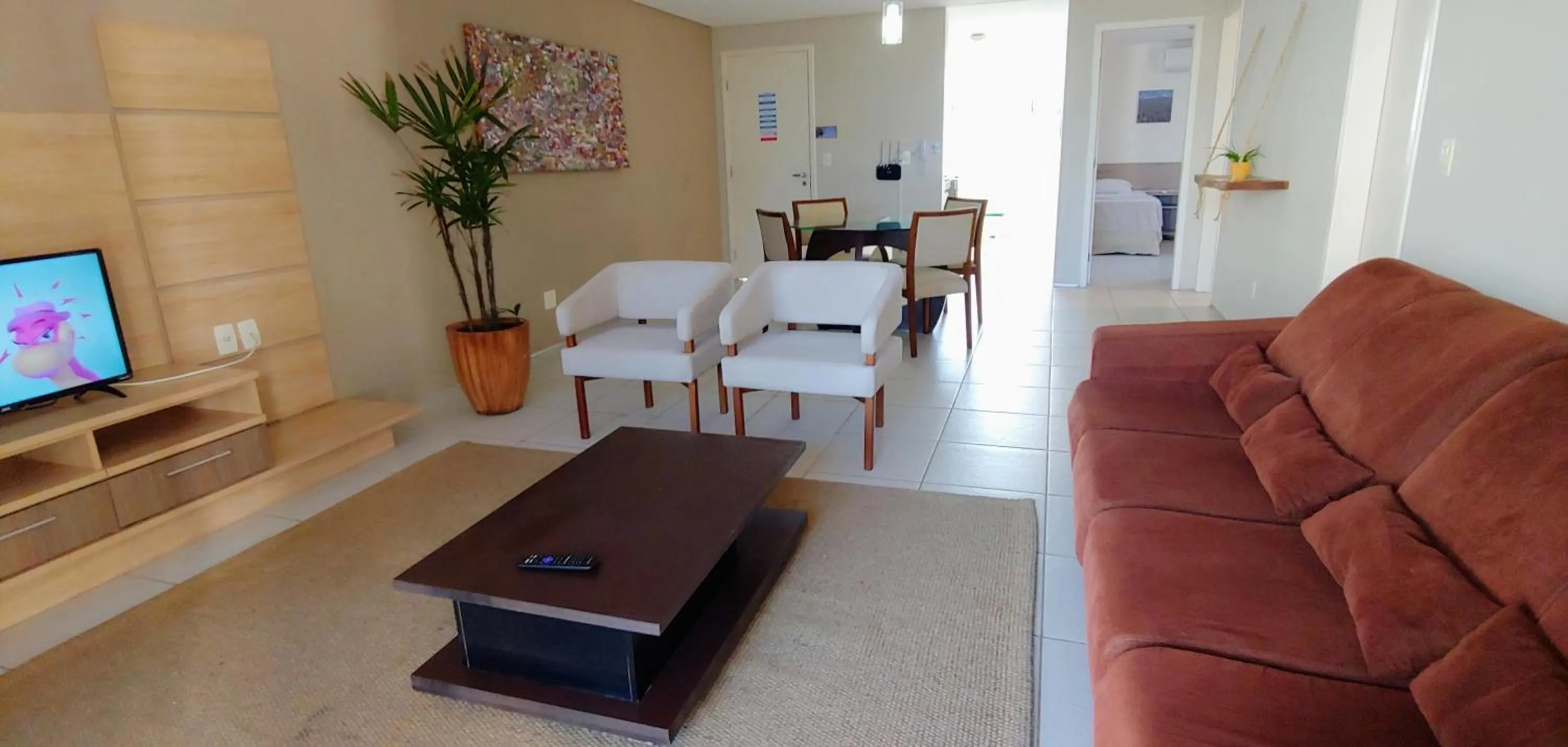 Living room in Atlantic Palace Family inn