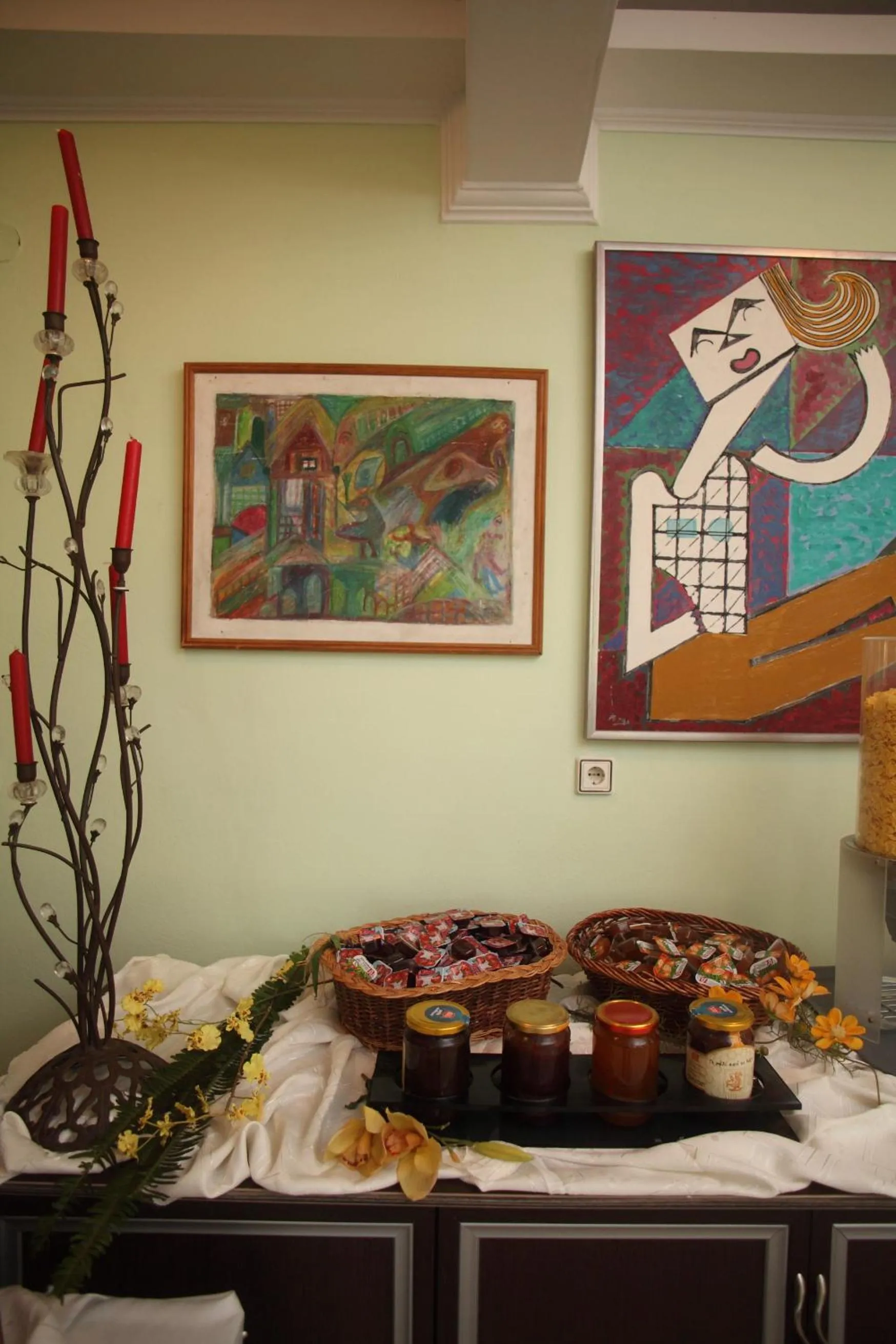 Food in Hotel Pegasos