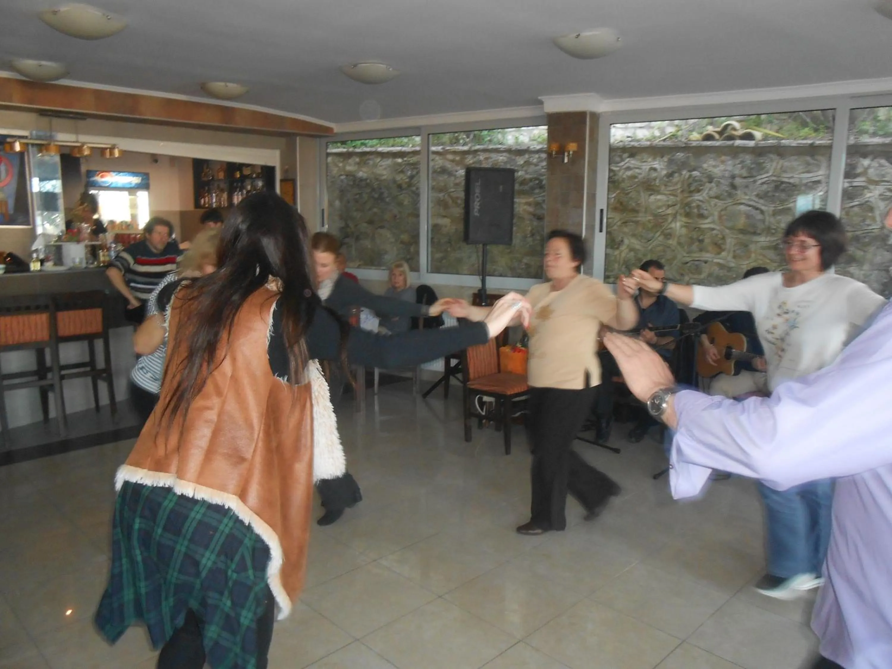 group of guests in Hotel Pegasos