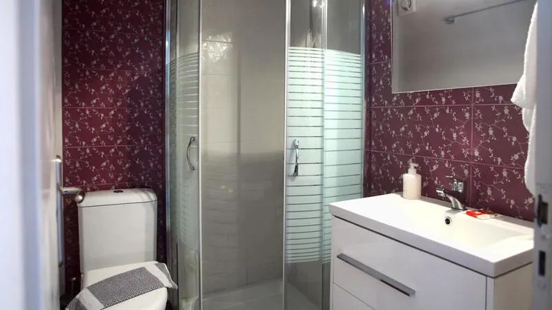 Bathroom in Hotel Pegasos