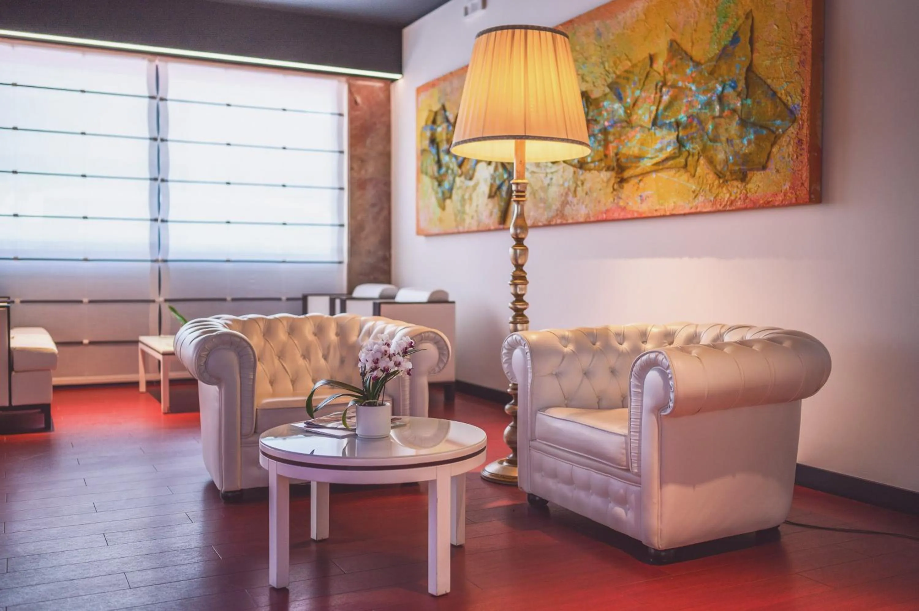 Lobby or reception in Hotel Cesare Augustus