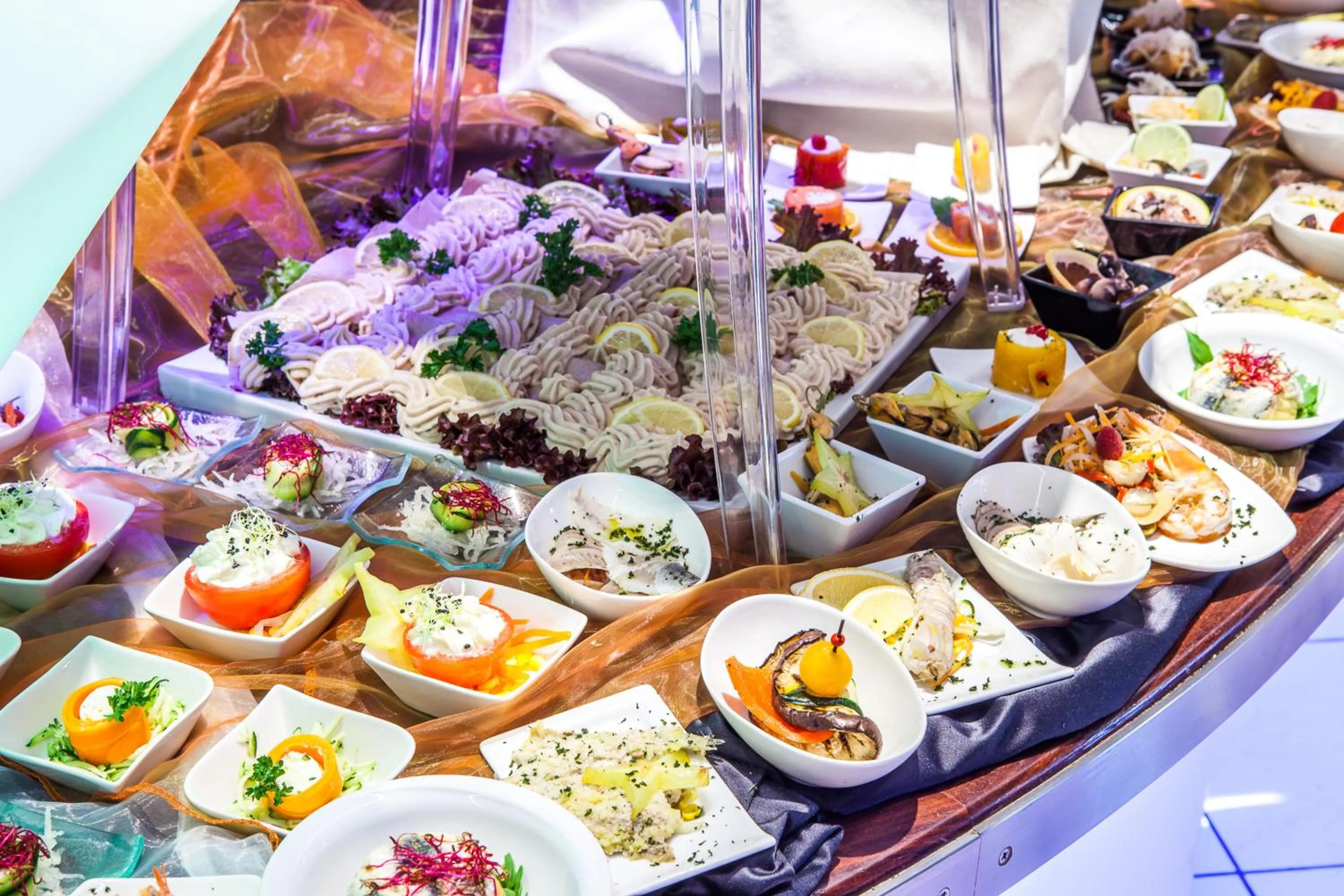 Food and drinks in Hotel Cesare Augustus