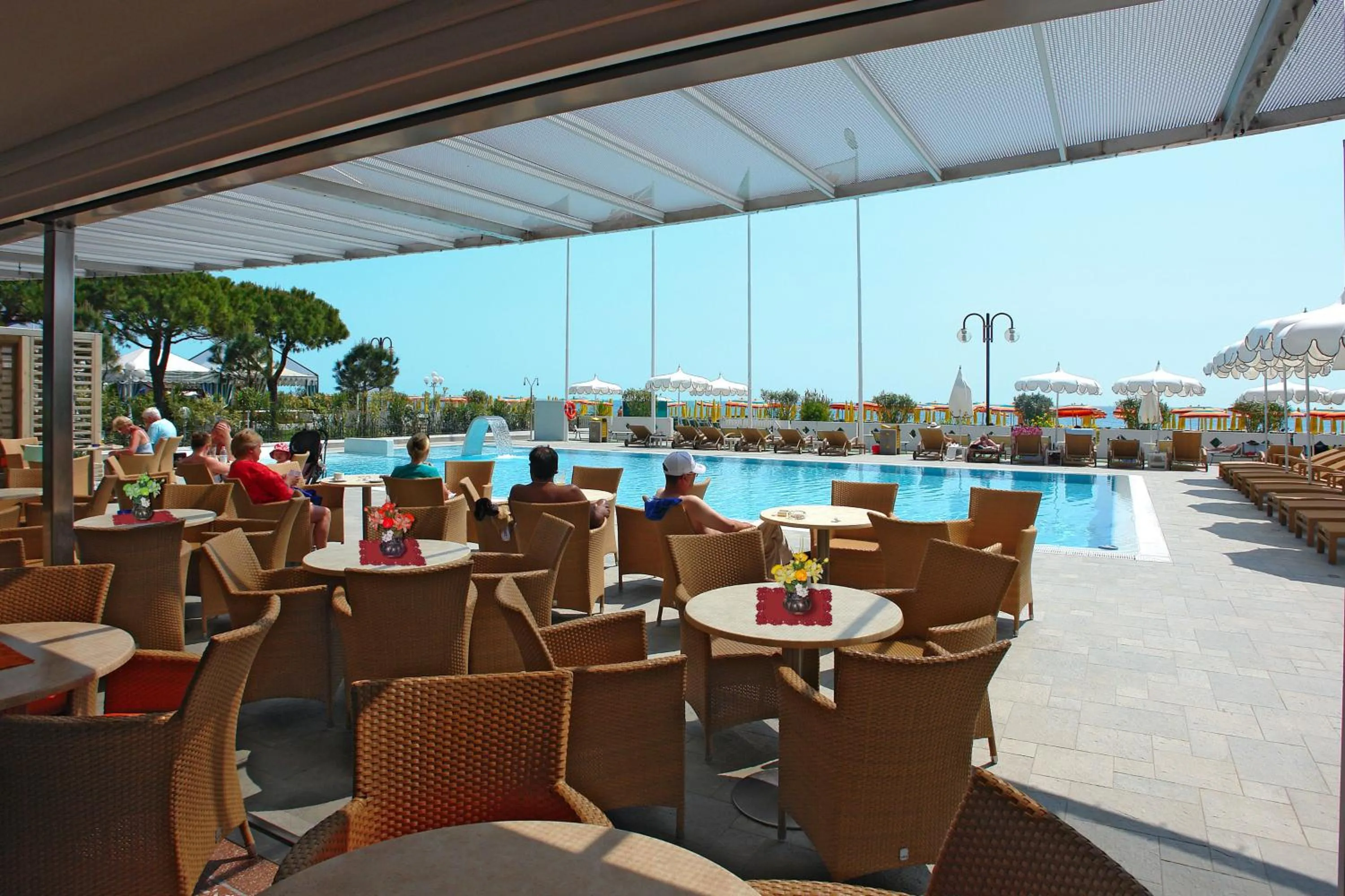 Facade/entrance in Hotel Cesare Augustus