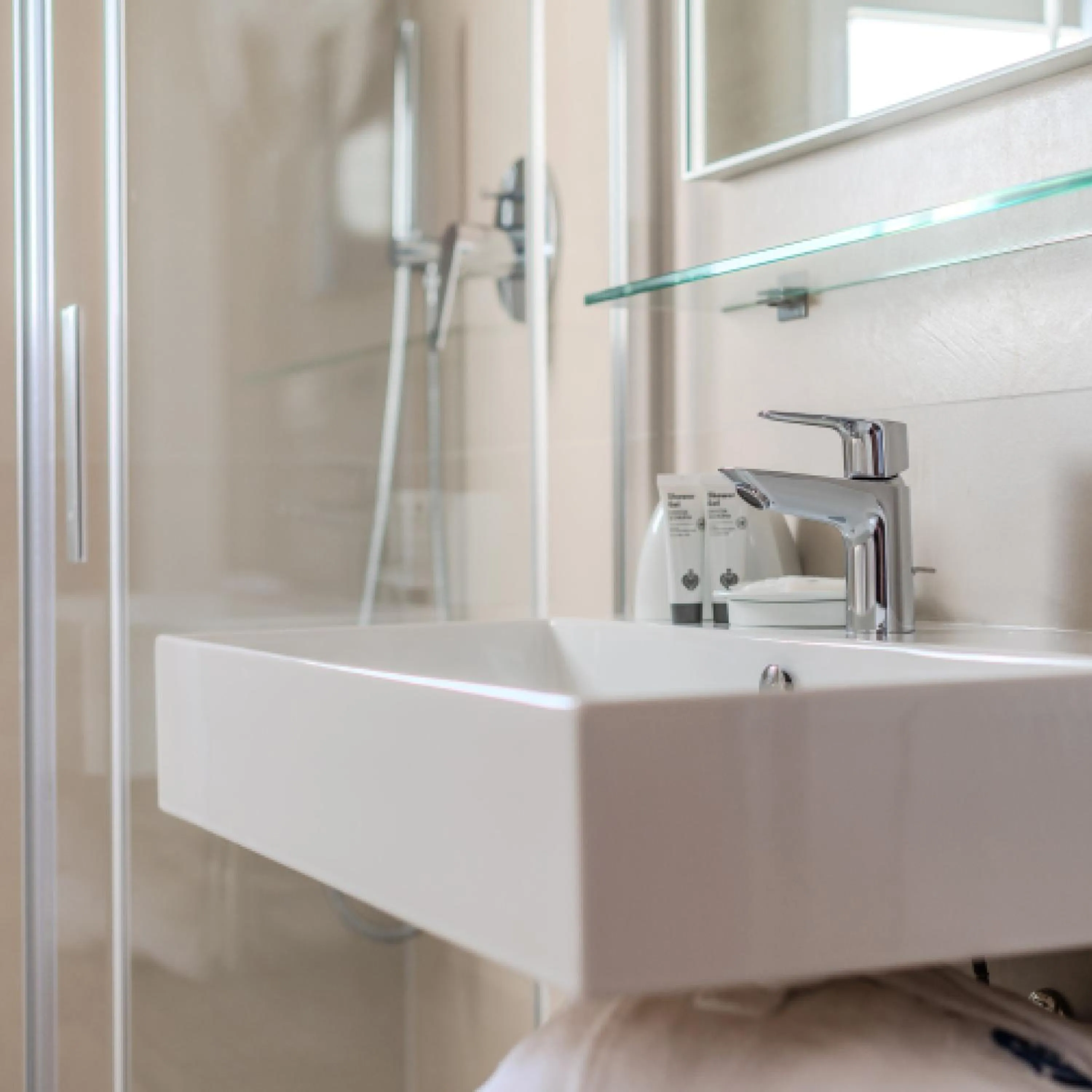 Bathroom in Hotel Cesare Augustus