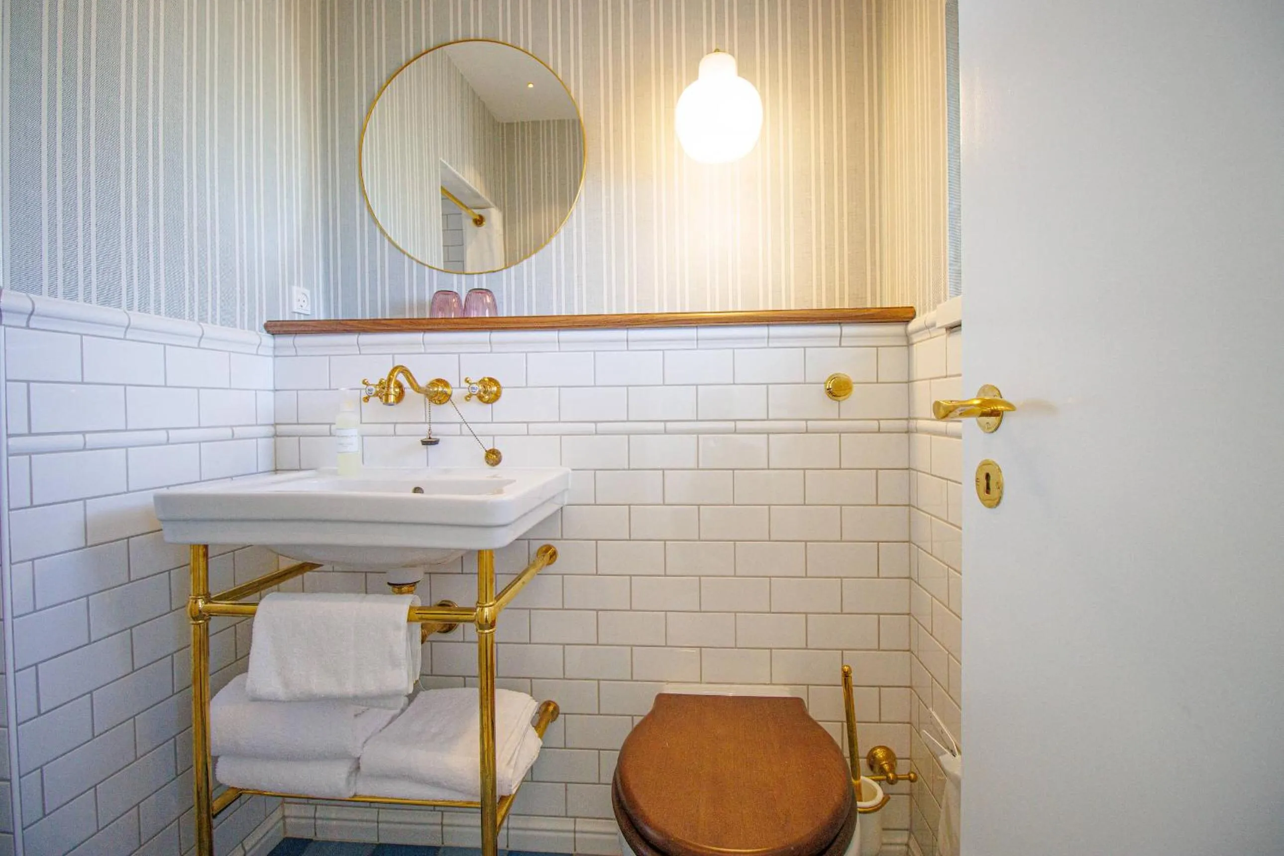 Bathroom in Stammershalle Badehotel