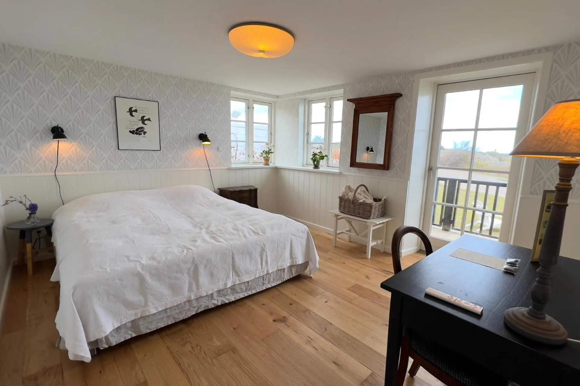 Bed in Stammershalle Badehotel