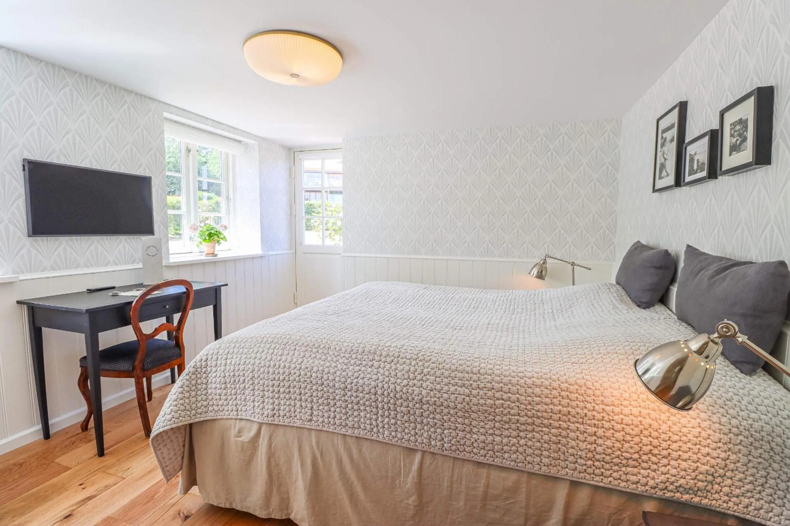 Bed in Stammershalle Badehotel