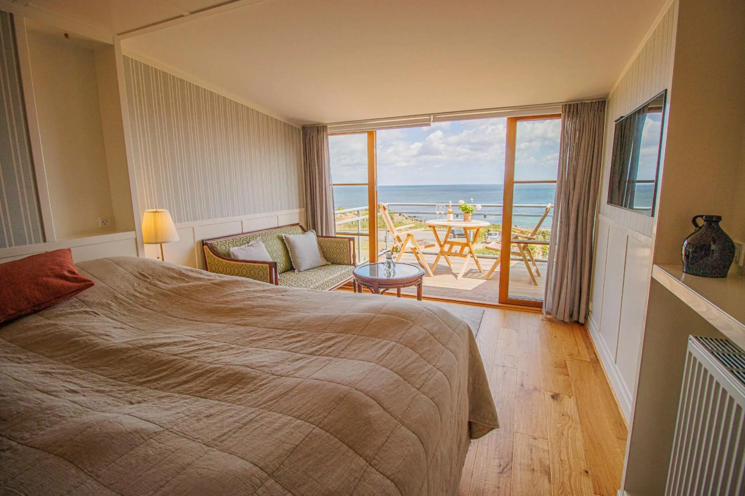 Bed in Stammershalle Badehotel