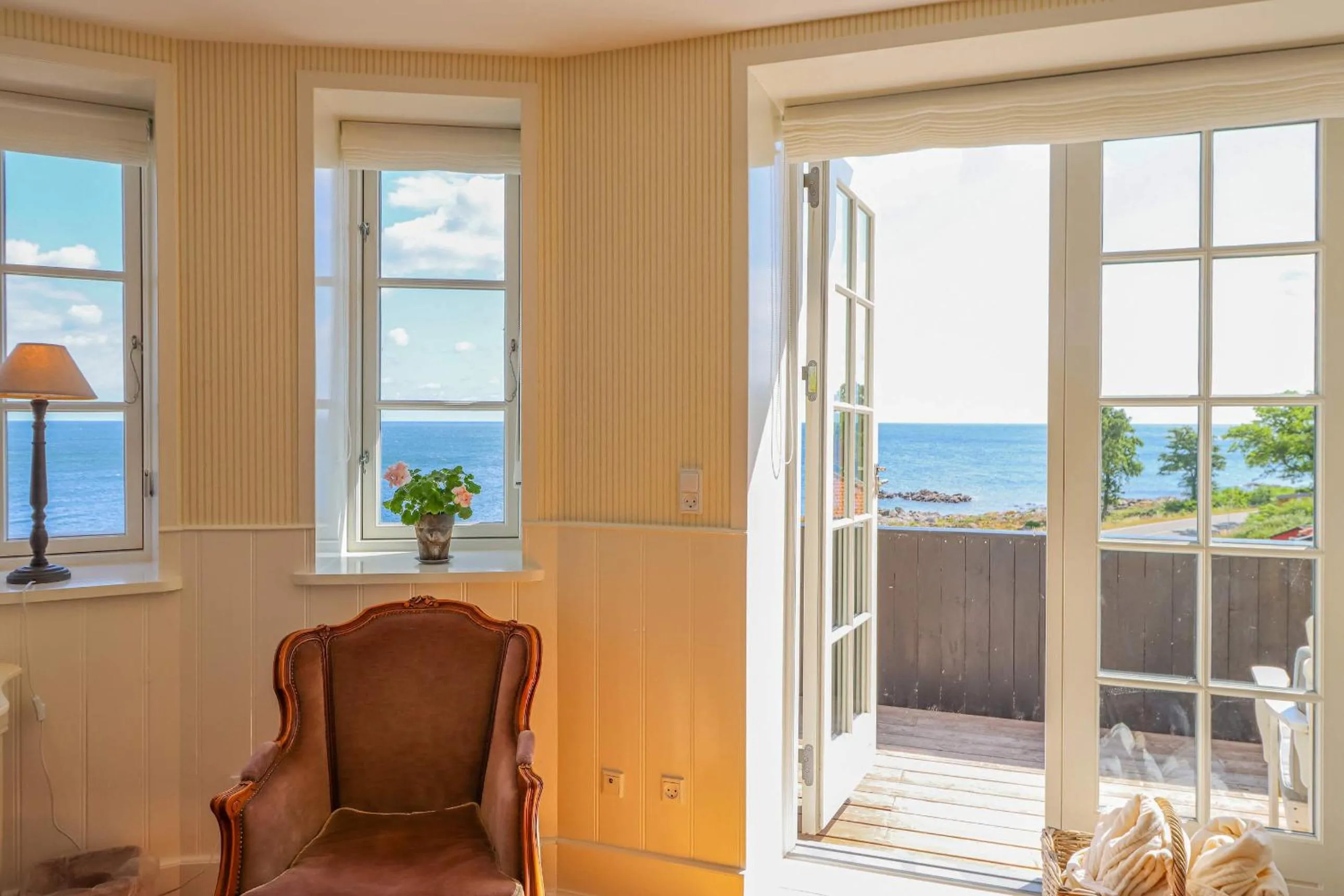 Sea view in Stammershalle Badehotel