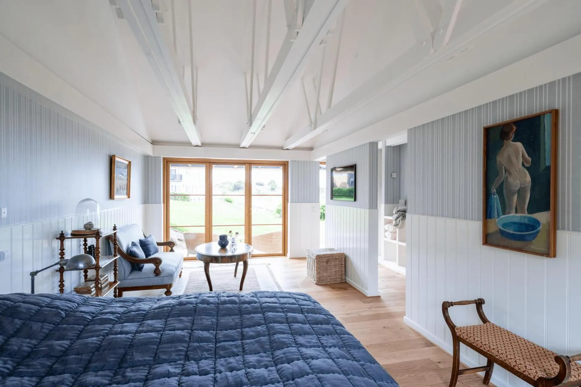 Bed in Stammershalle Badehotel