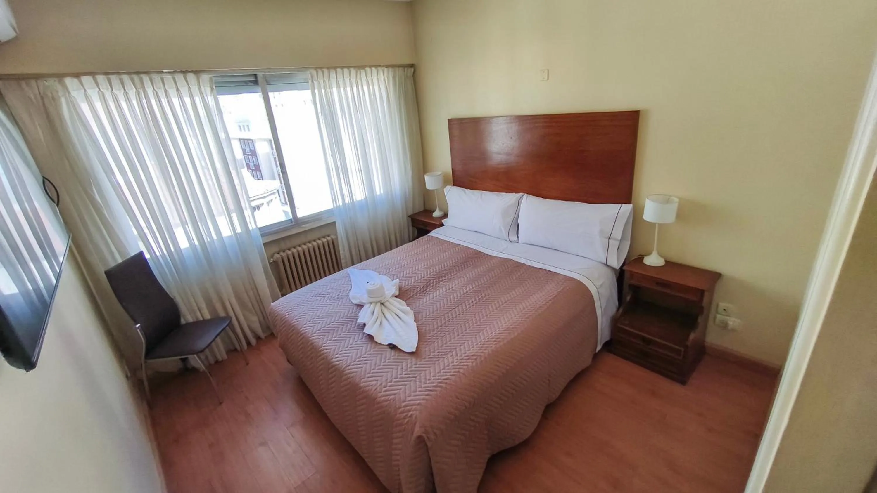 Bed in Argentino Hotel