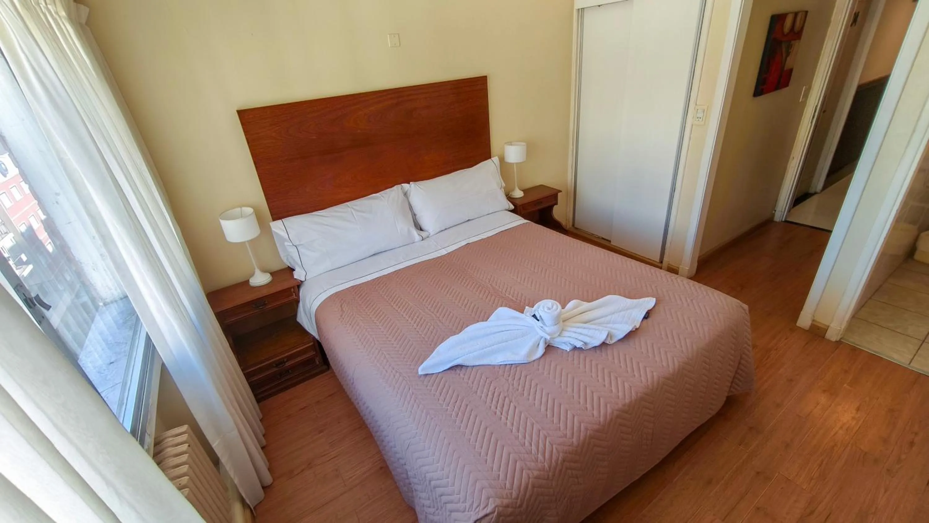 Bed in Argentino Hotel