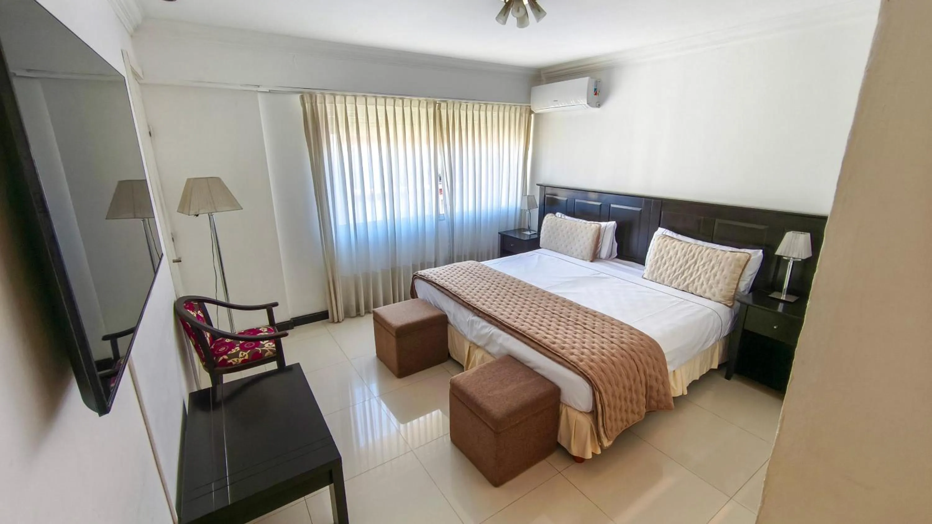 Bed in Argentino Hotel