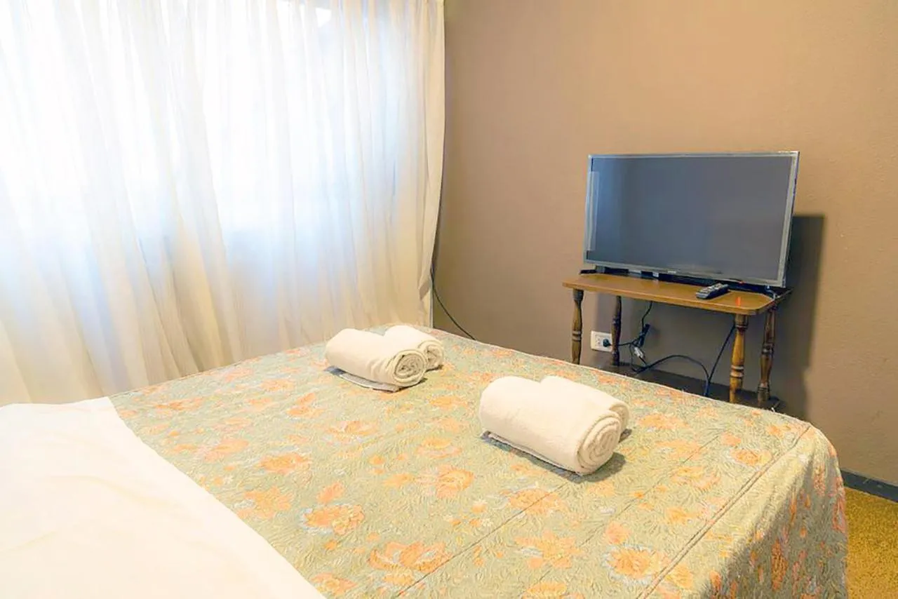 Bed in Argentino Hotel