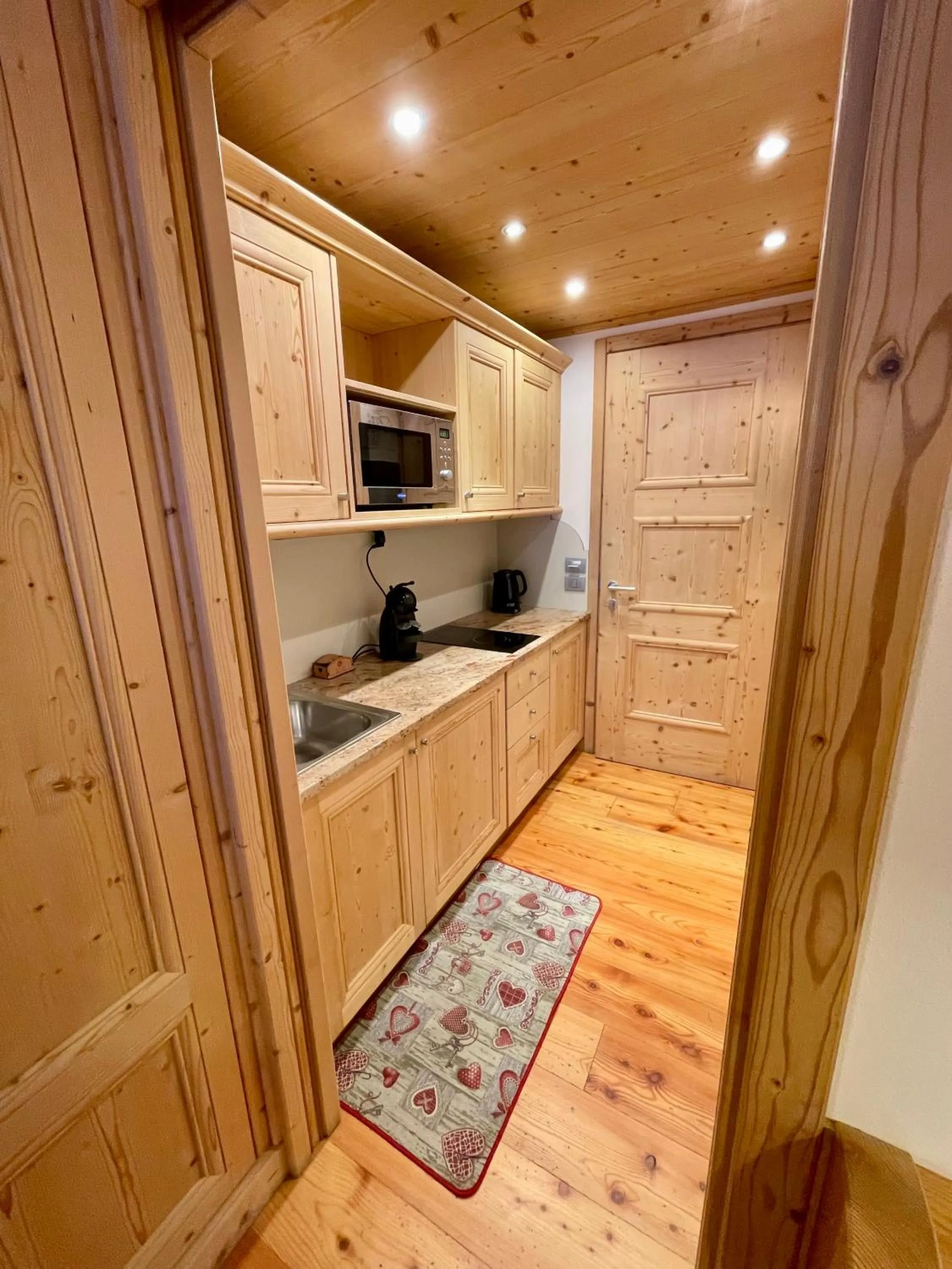 Kitchen or kitchenette in Apartments Sol E Nef