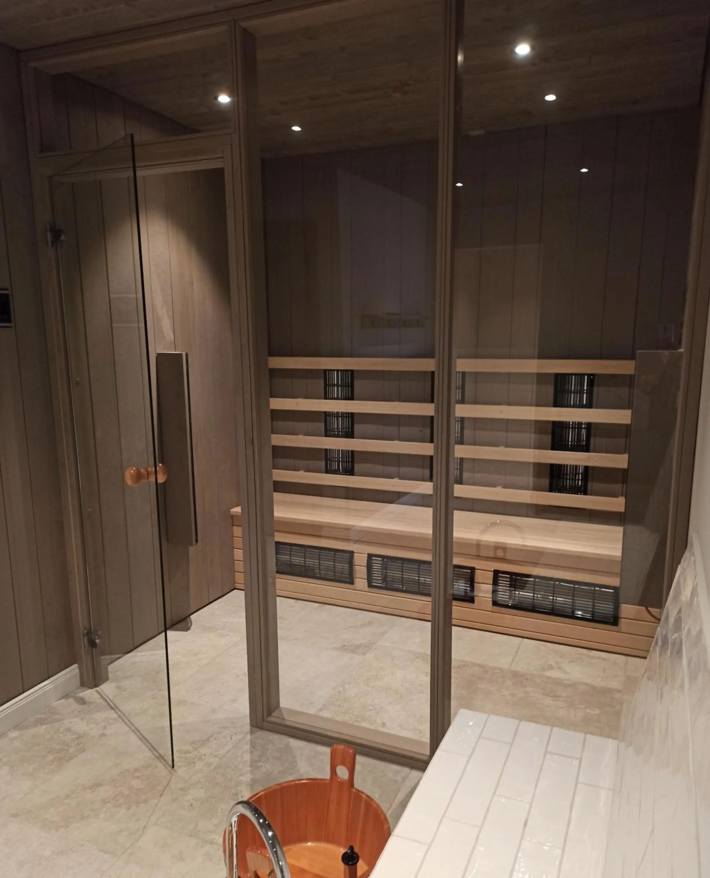 Sauna in Tetens Gasthof