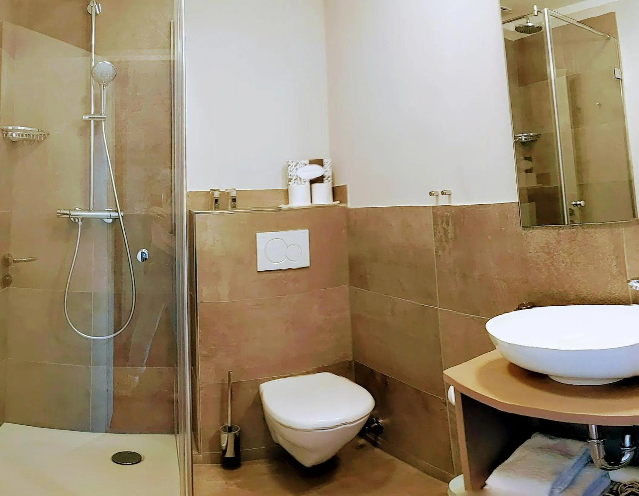 Bathroom in Tetens Gasthof