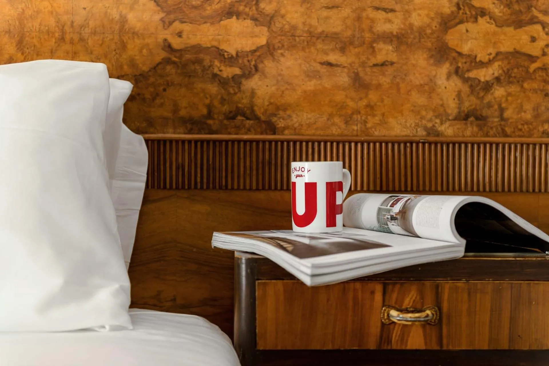 Decorative detail in Up Hotel