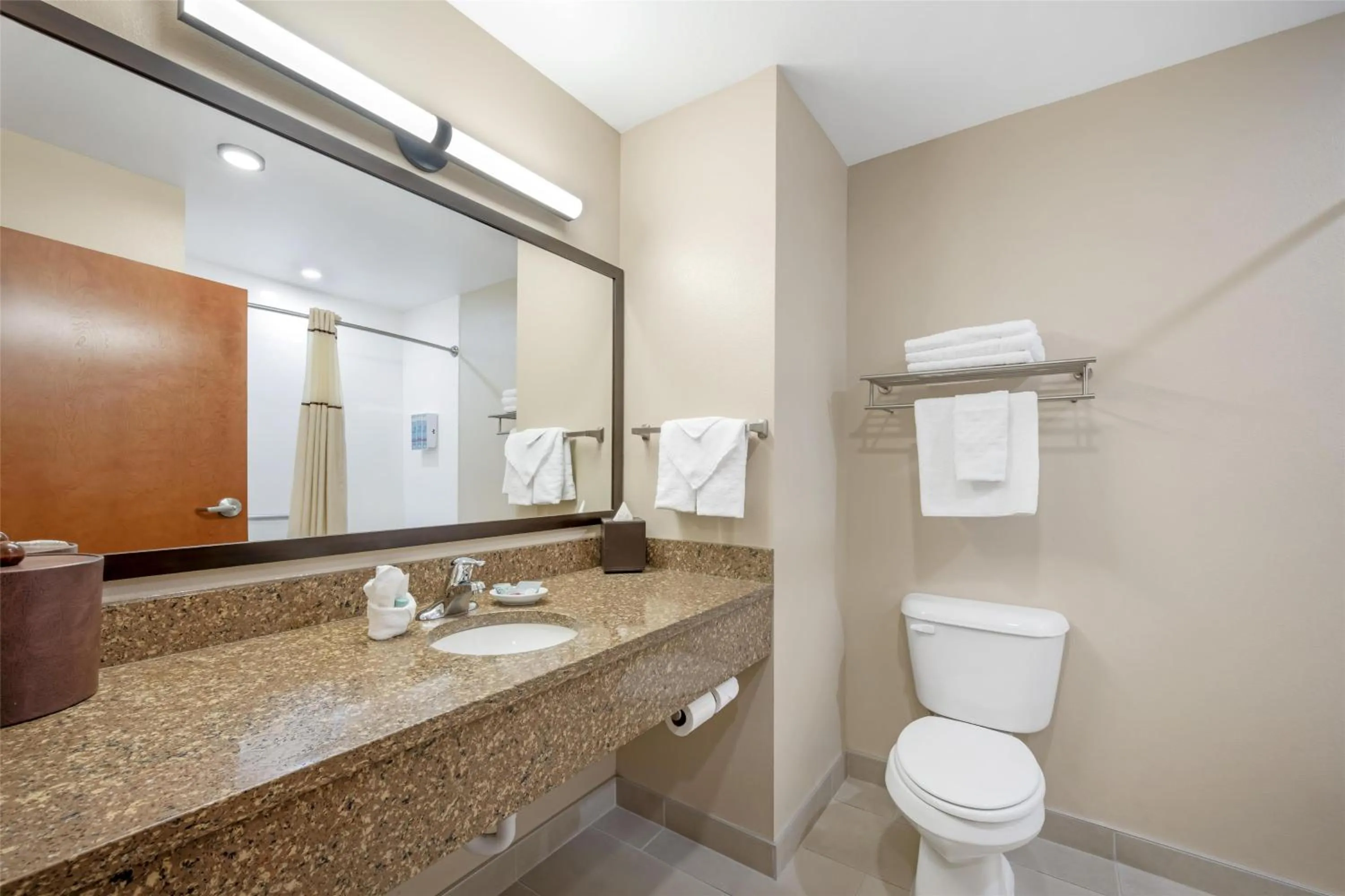 Bathroom in Best Western Bronco Inn