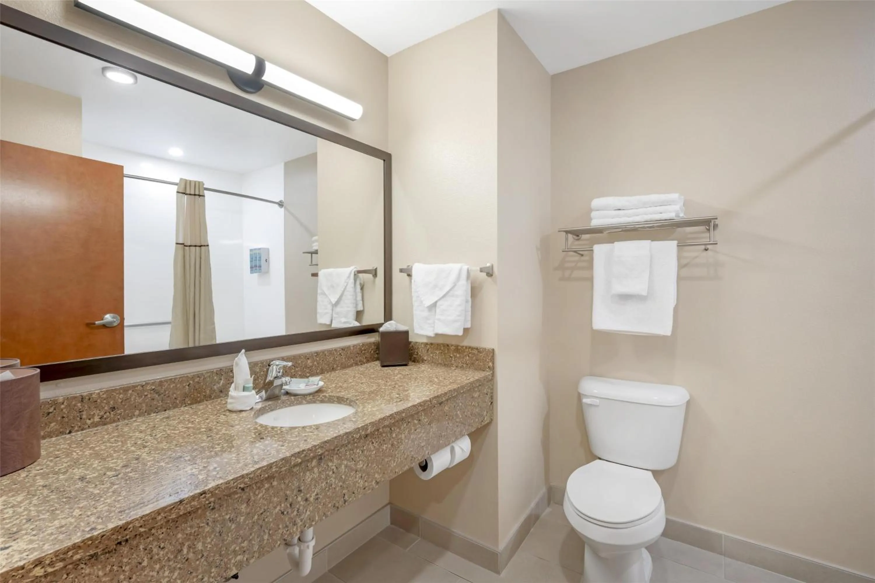 Bathroom in Best Western Bronco Inn