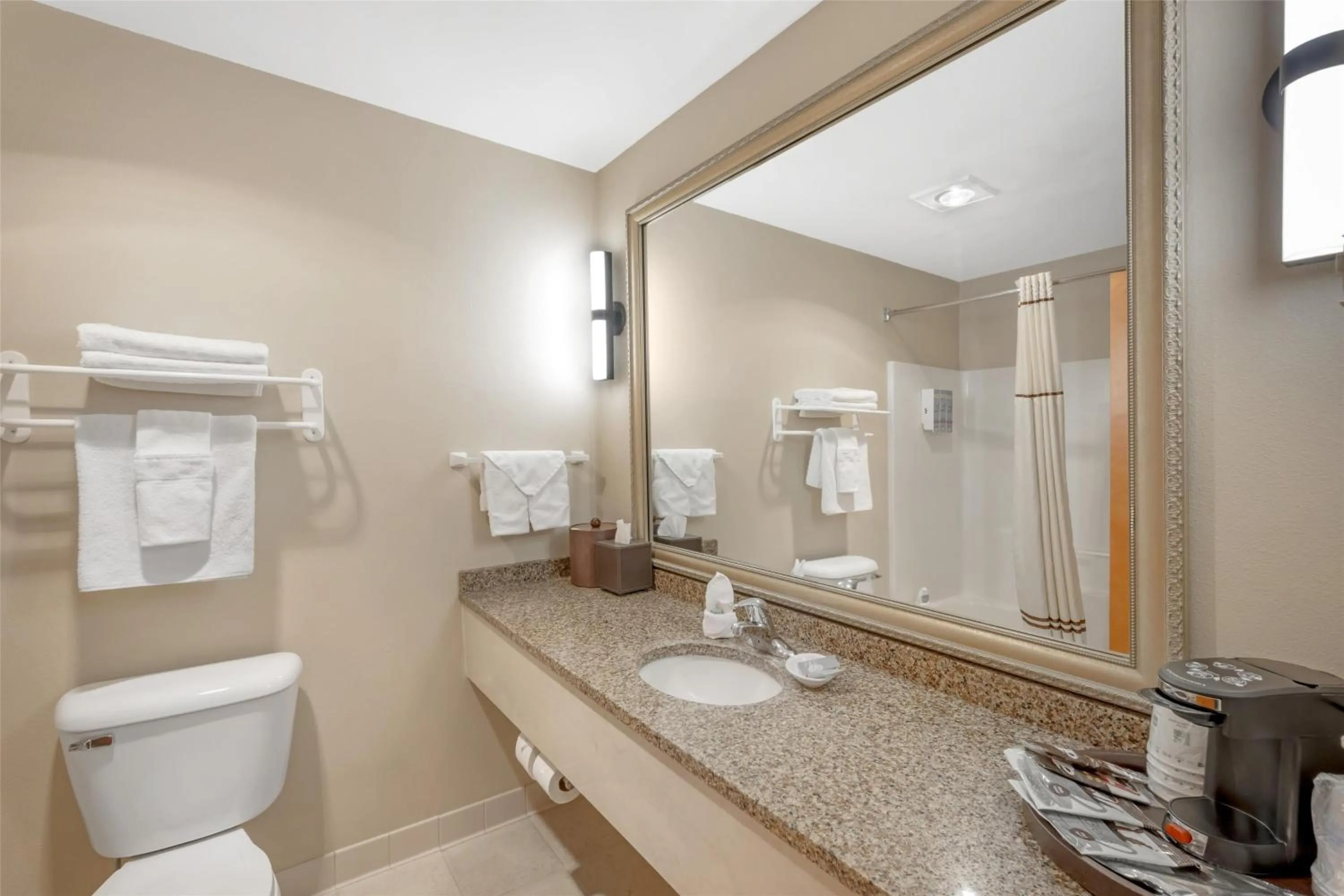 Bathroom in Best Western Bronco Inn