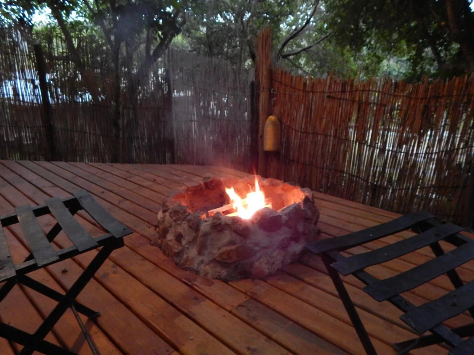 Patio in The Old Trading Post