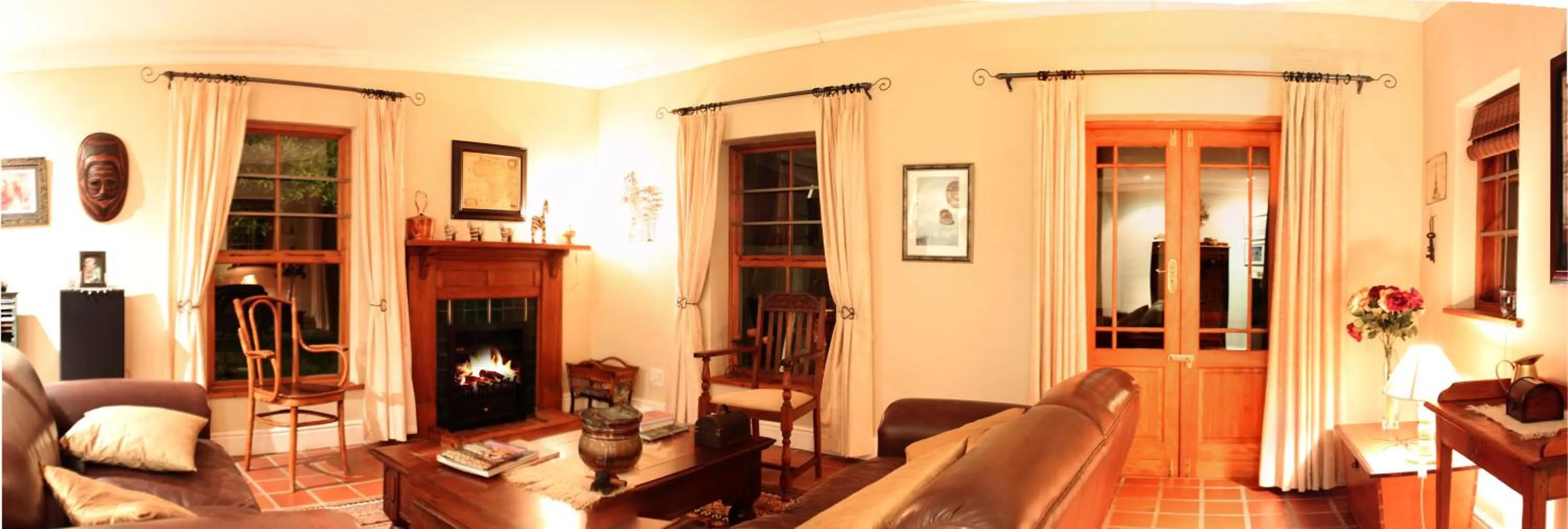 Communal lounge/ TV room in The Old Trading Post