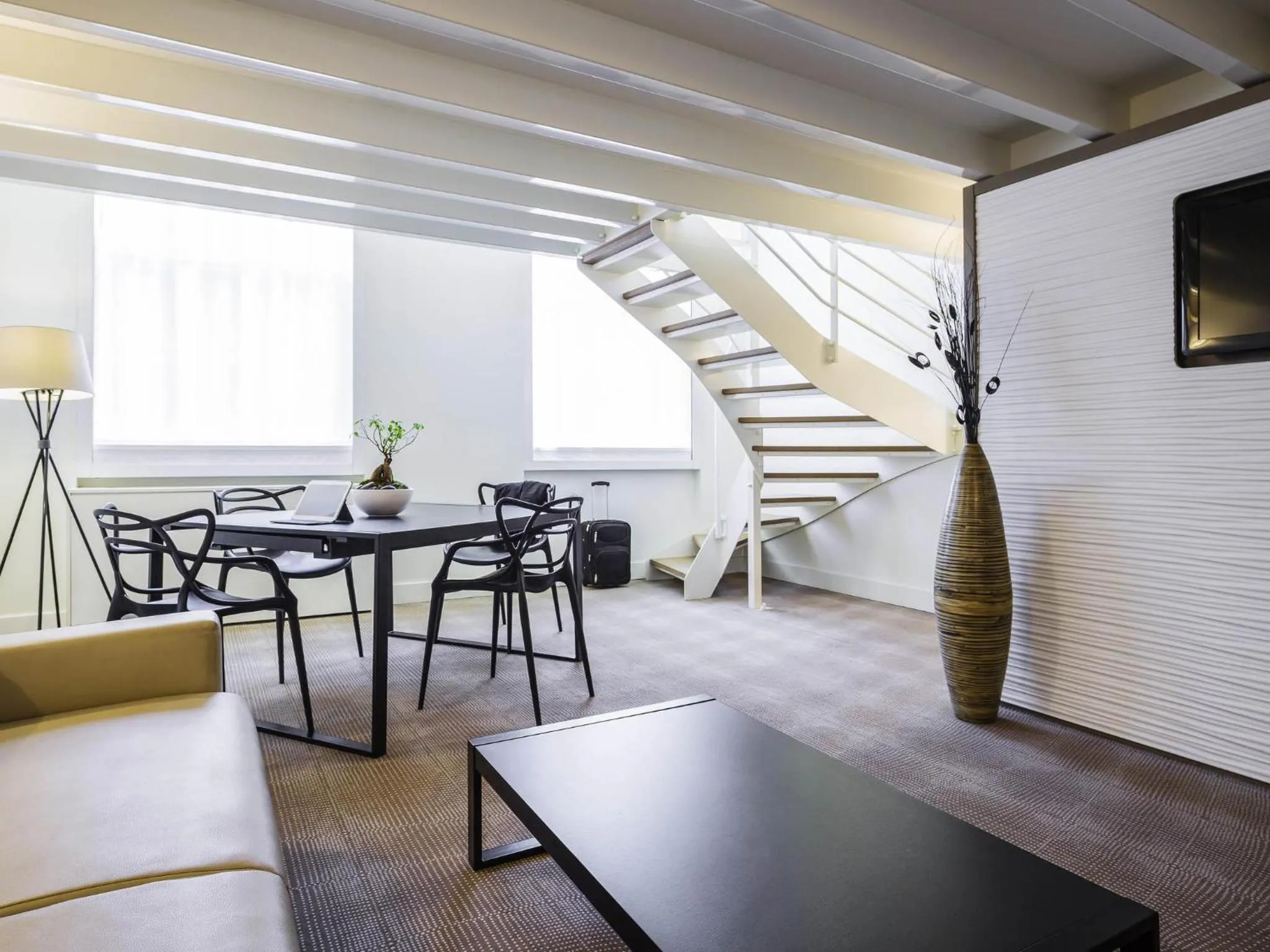 Bedroom in Novotel SPA Rennes Centre Gare