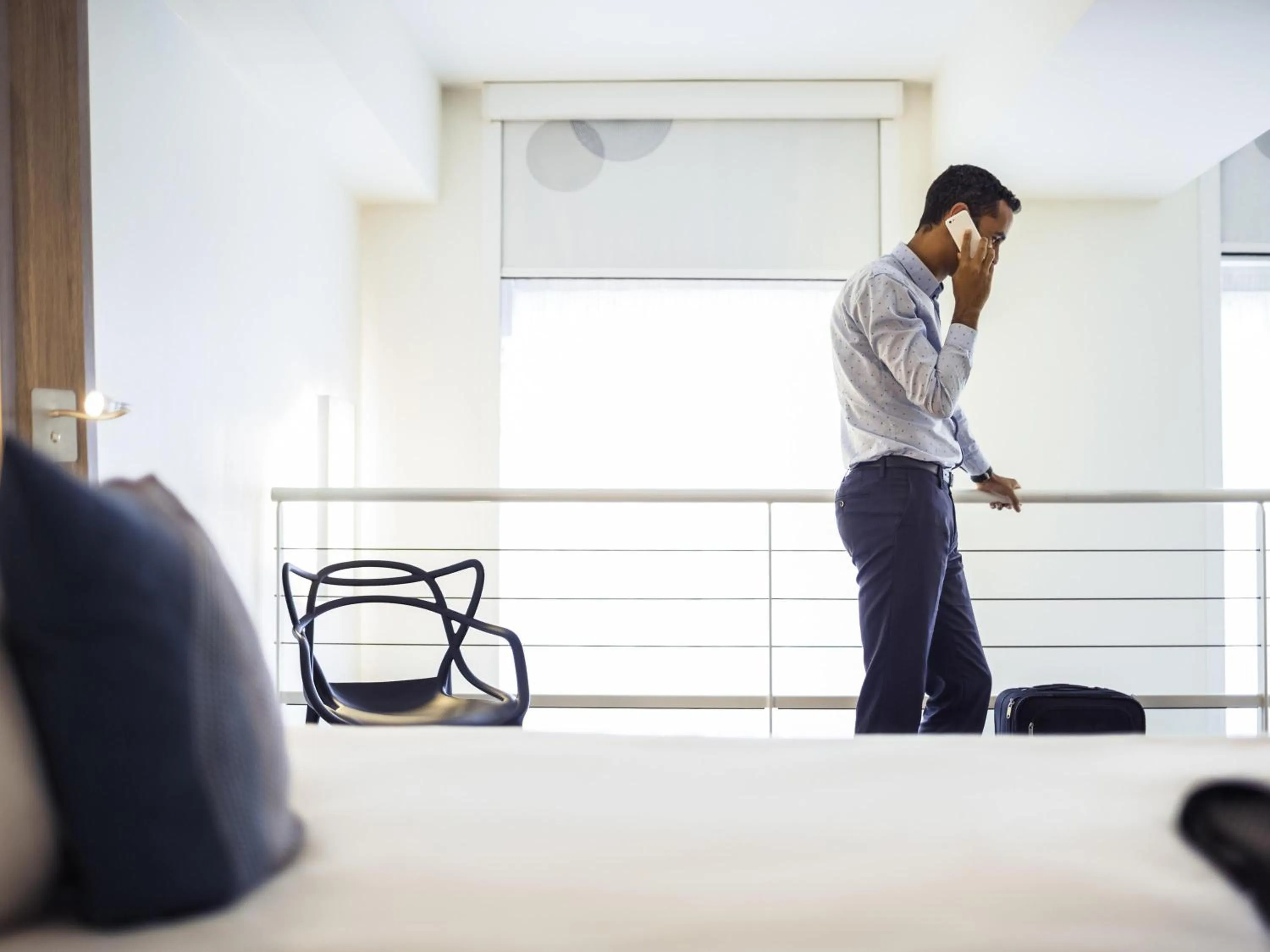 Bedroom, Bed in Novotel SPA Rennes Centre Gare