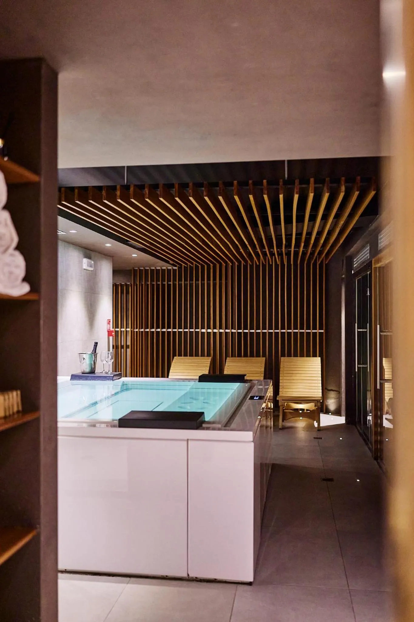 Spa and wellness centre/facilities in Chalet Morel 1586 Hotel & Spa