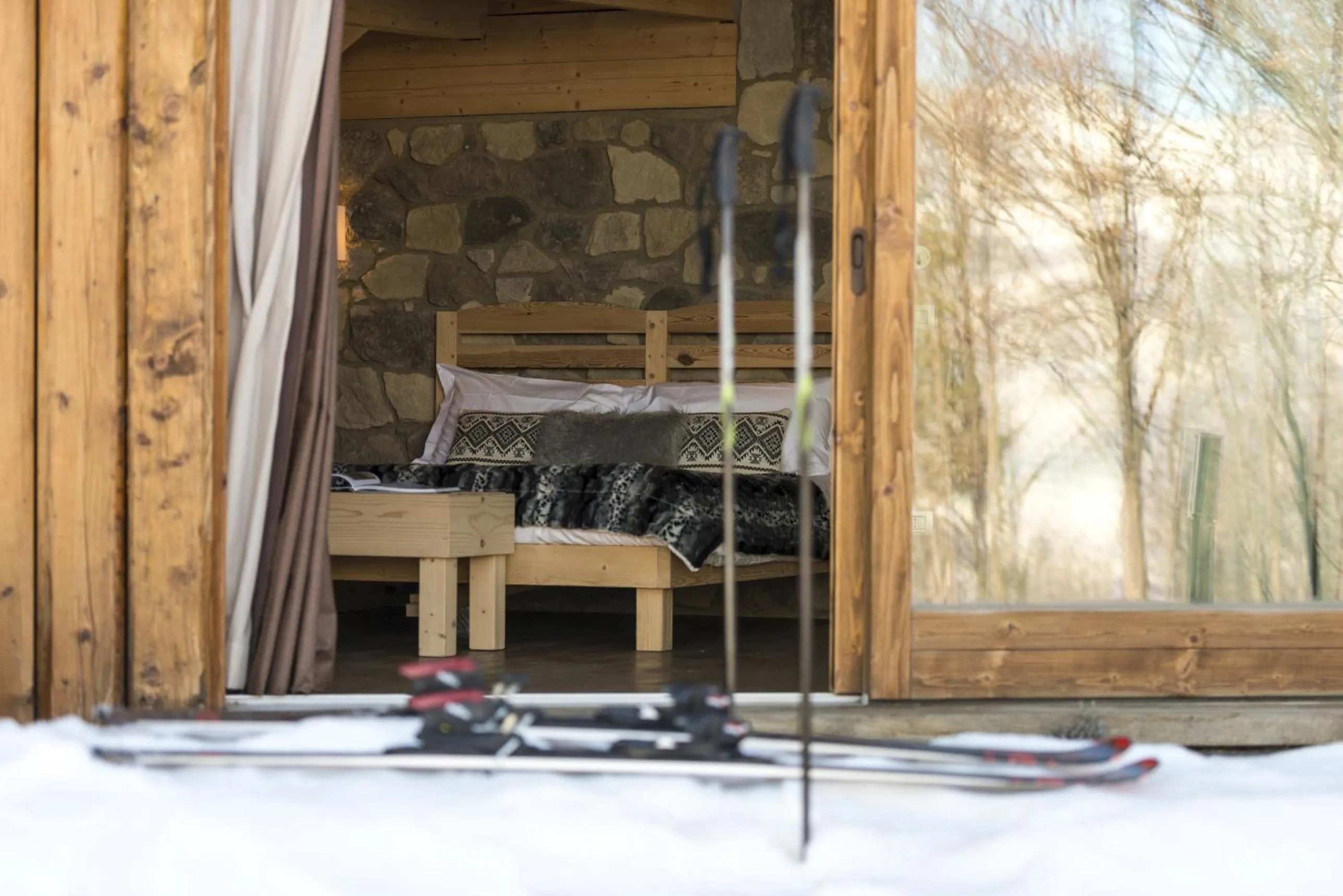 Winter in Chalet Morel 1586 Hotel & Spa