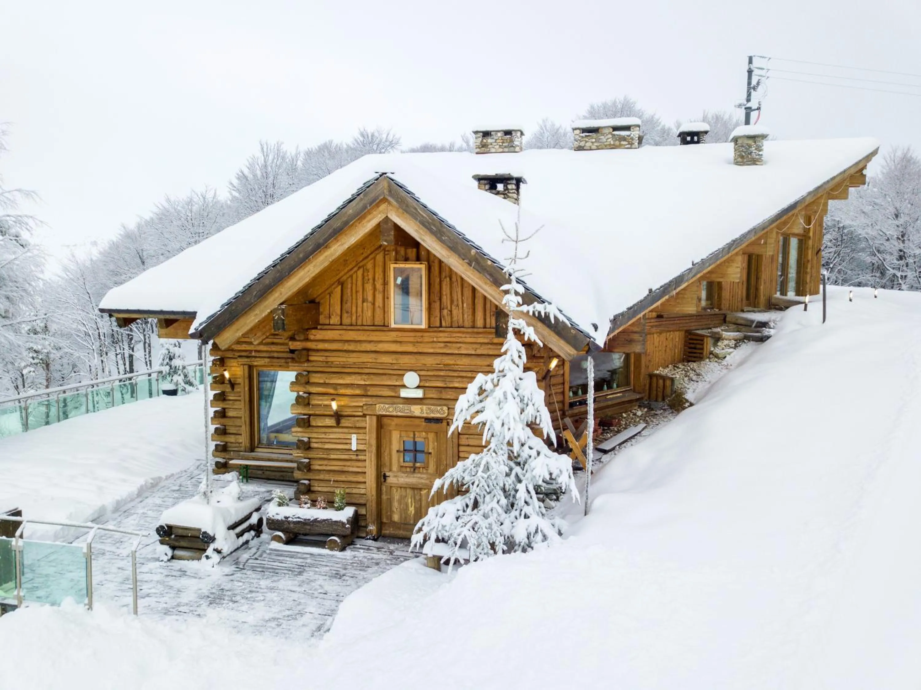 Property building in Chalet Morel 1586 Hotel & Spa