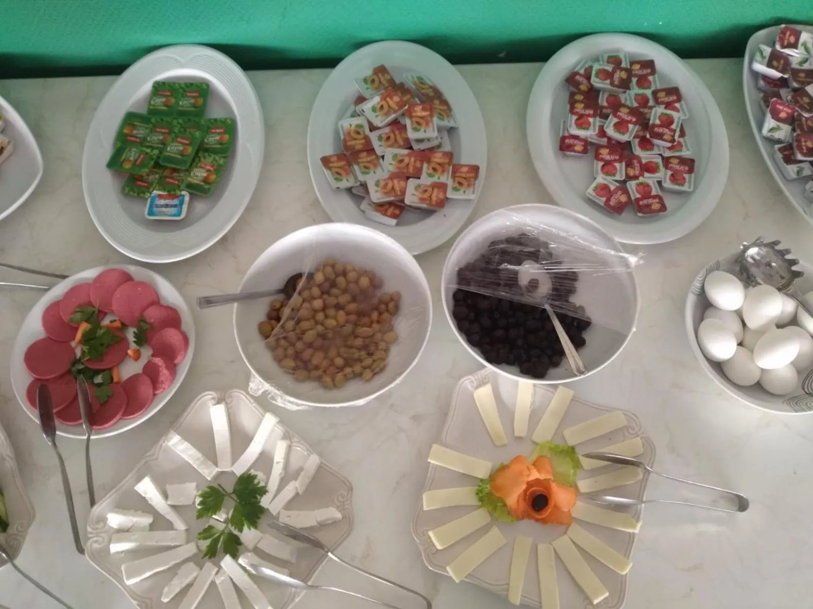 Breakfast in Damlatas Elegant Apart Hotel