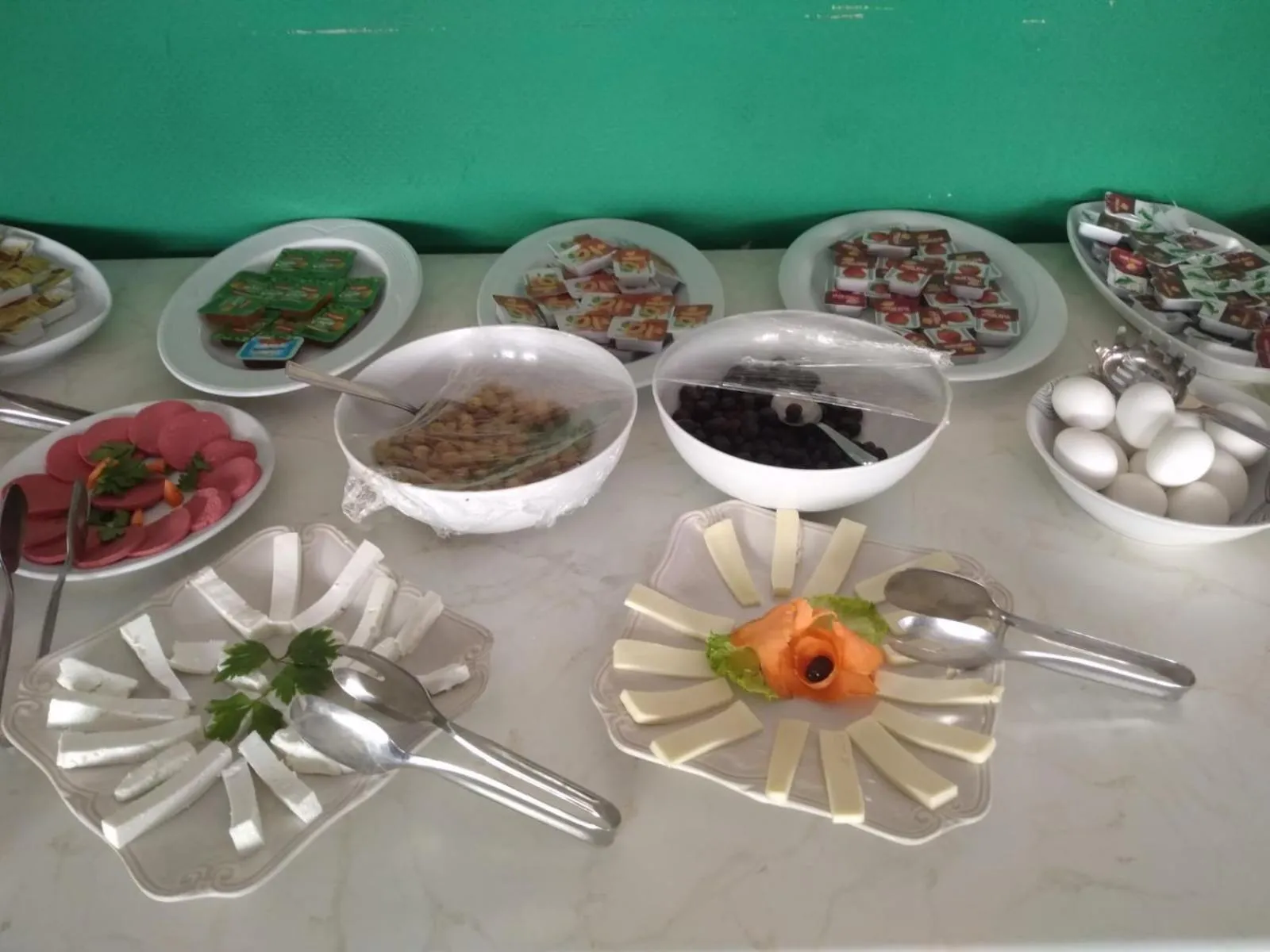 Breakfast in Damlatas Elegant Apart Hotel