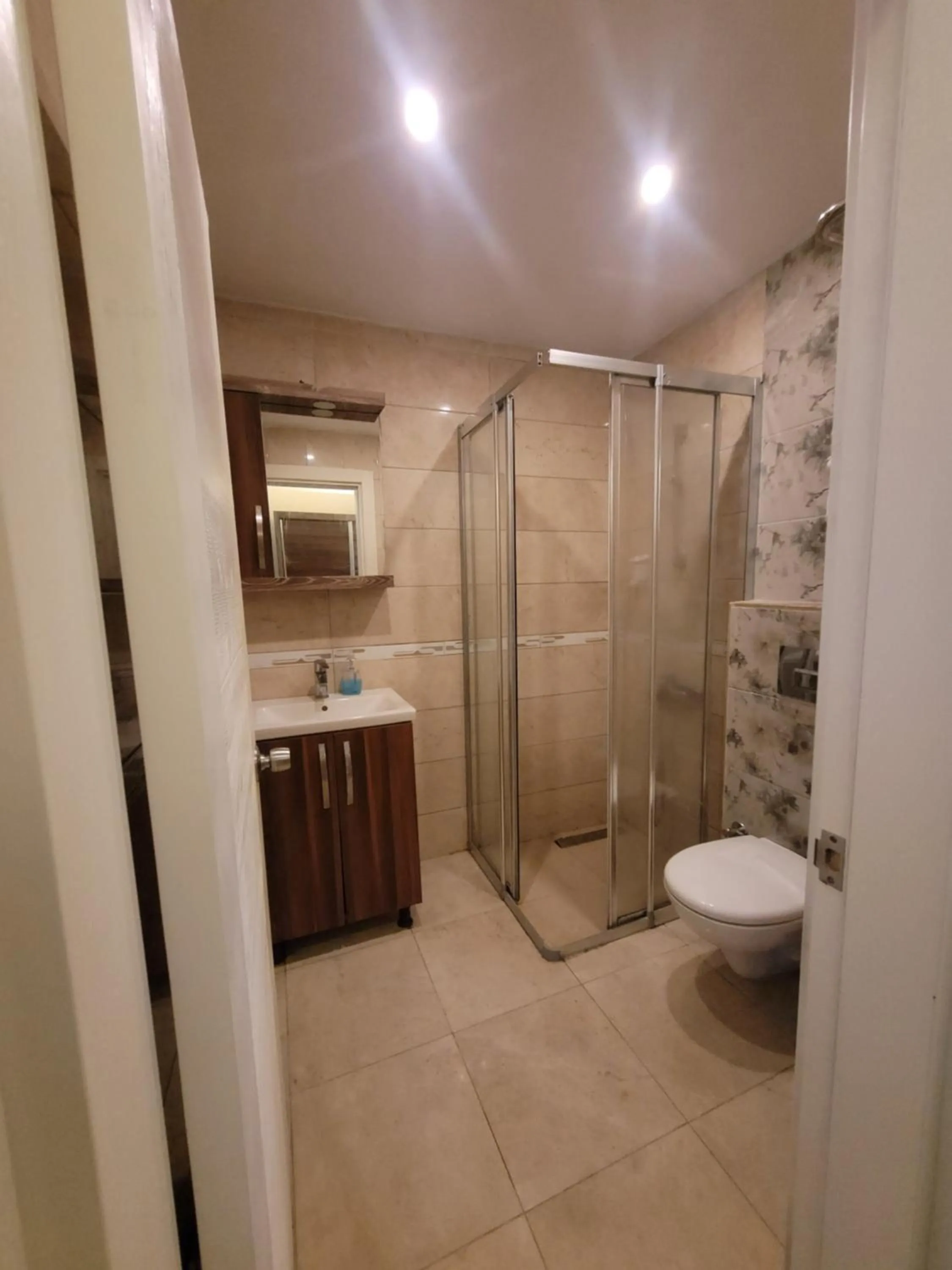 Shower in Selinus Beach Club Hotel