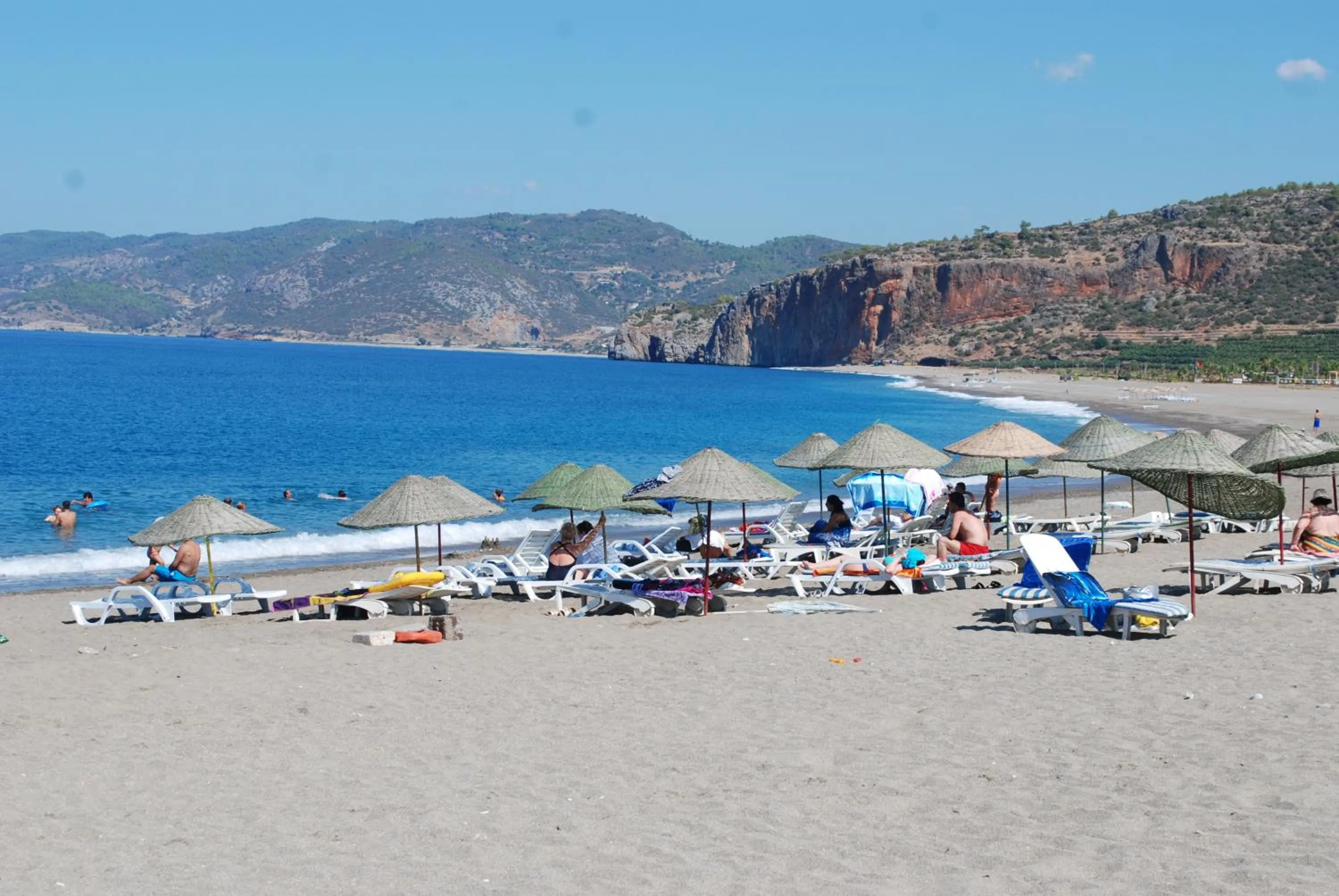 Patio in Selinus Beach Club Hotel