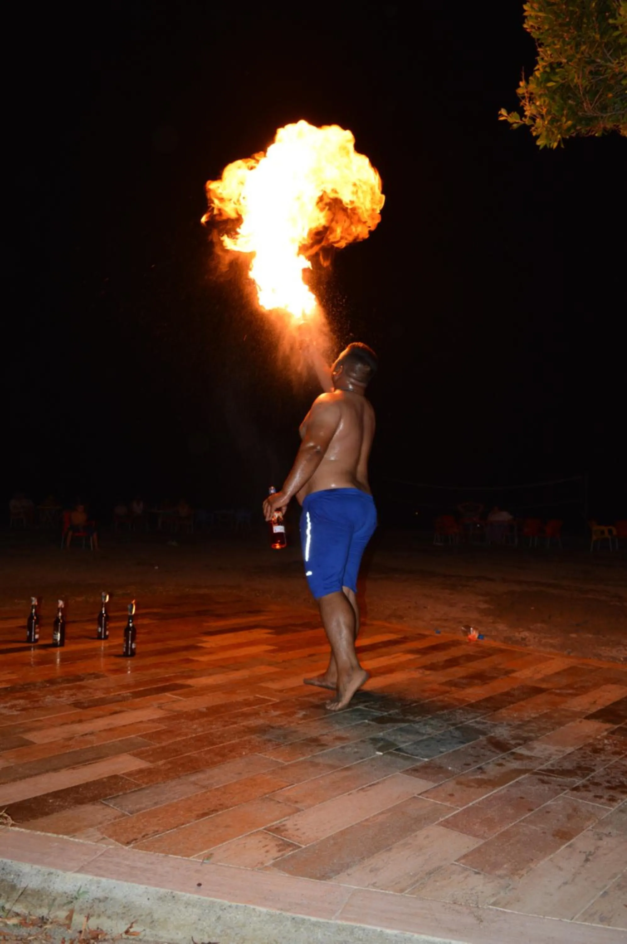 Evening entertainment in Selinus Beach Club Hotel