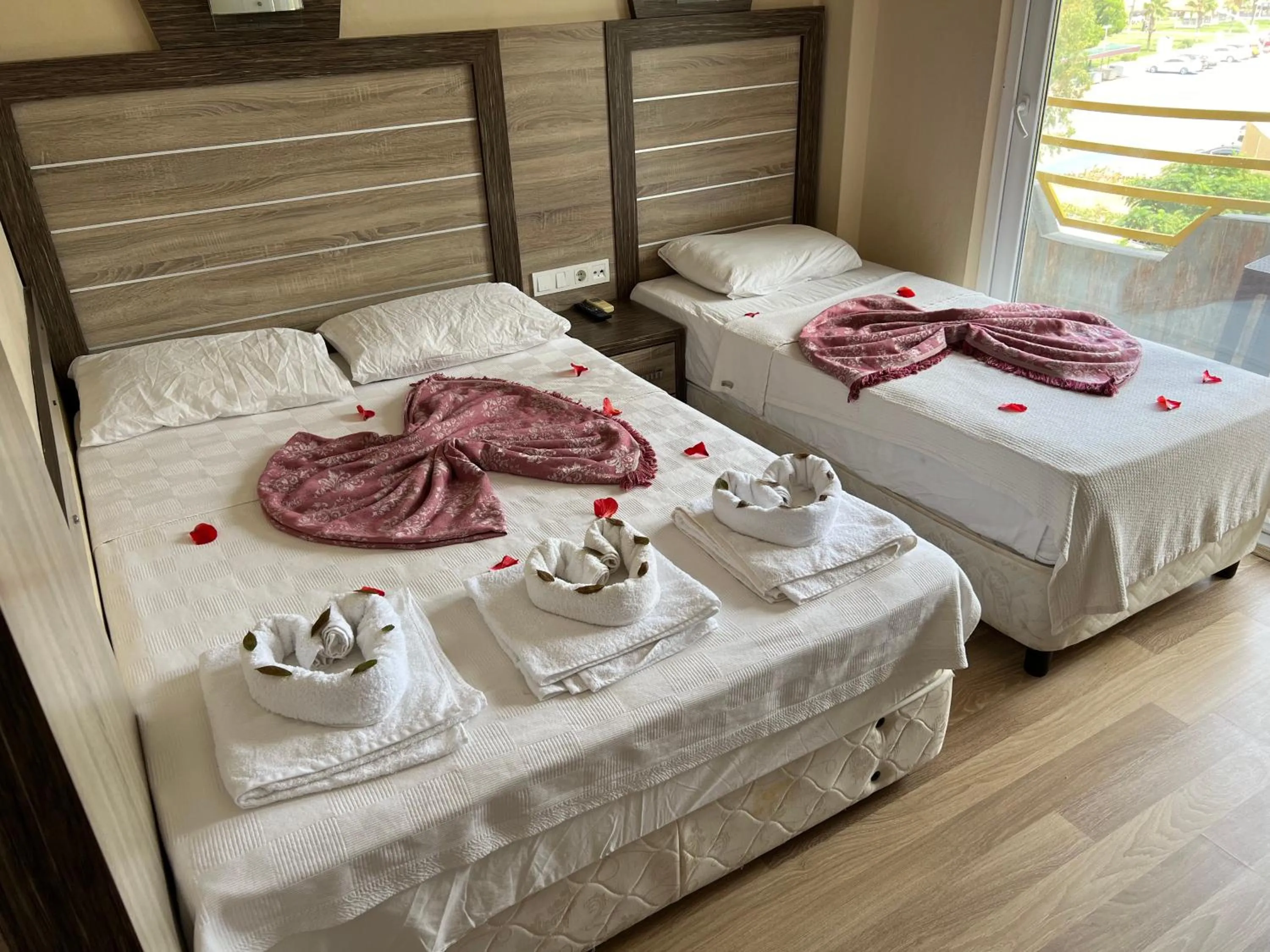 Bed in Selinus Beach Club Hotel