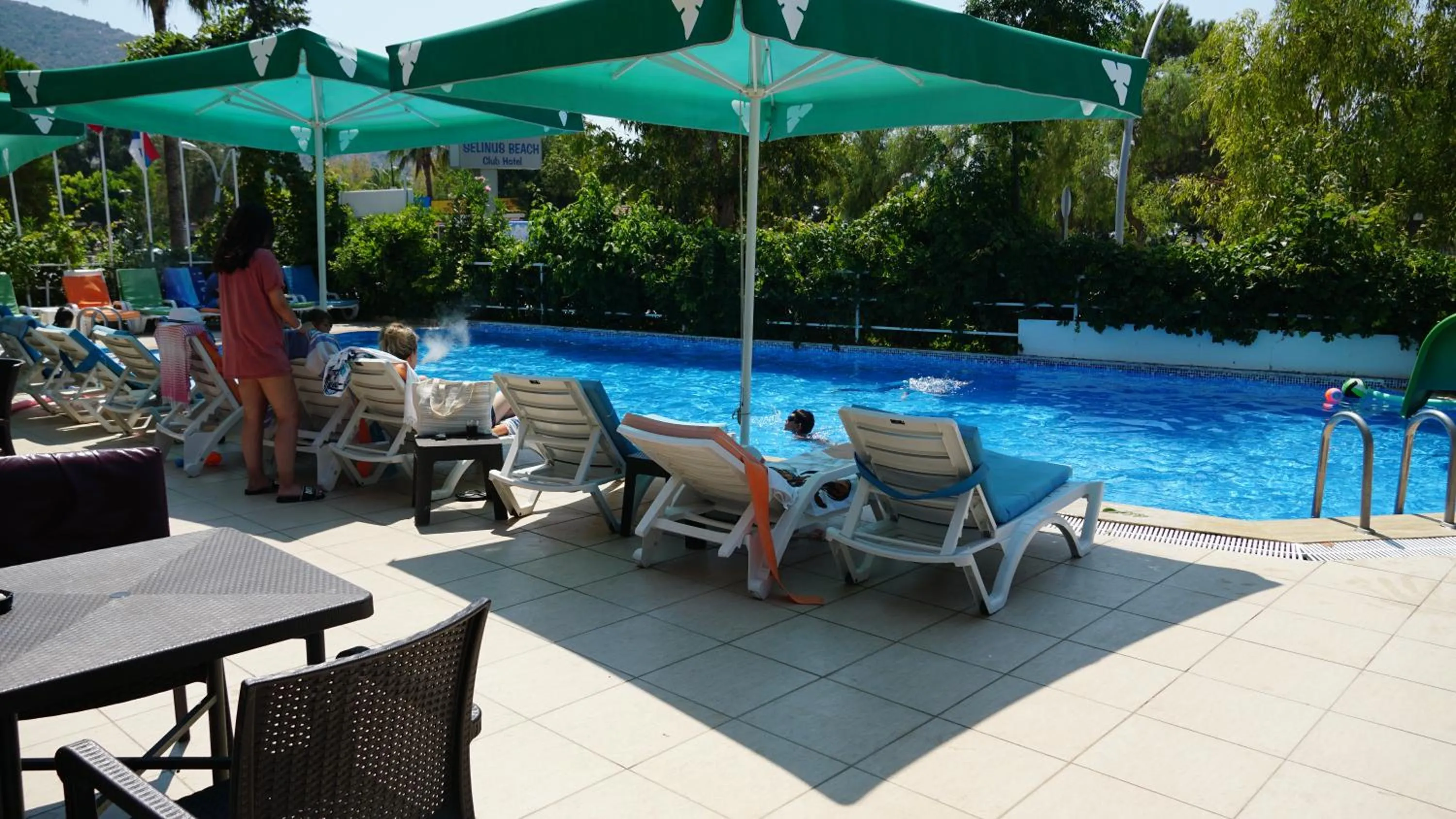 Pool view in Selinus Beach Club Hotel