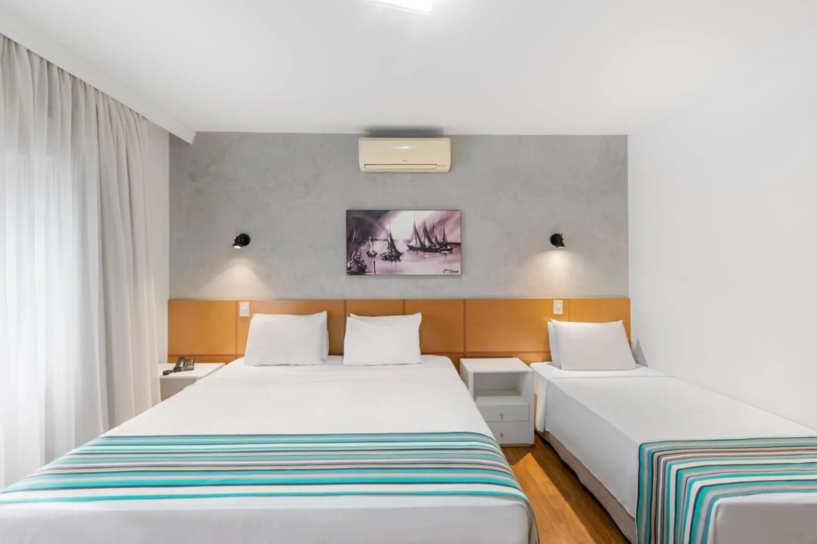 Bed in Capcana Hotel Jardins