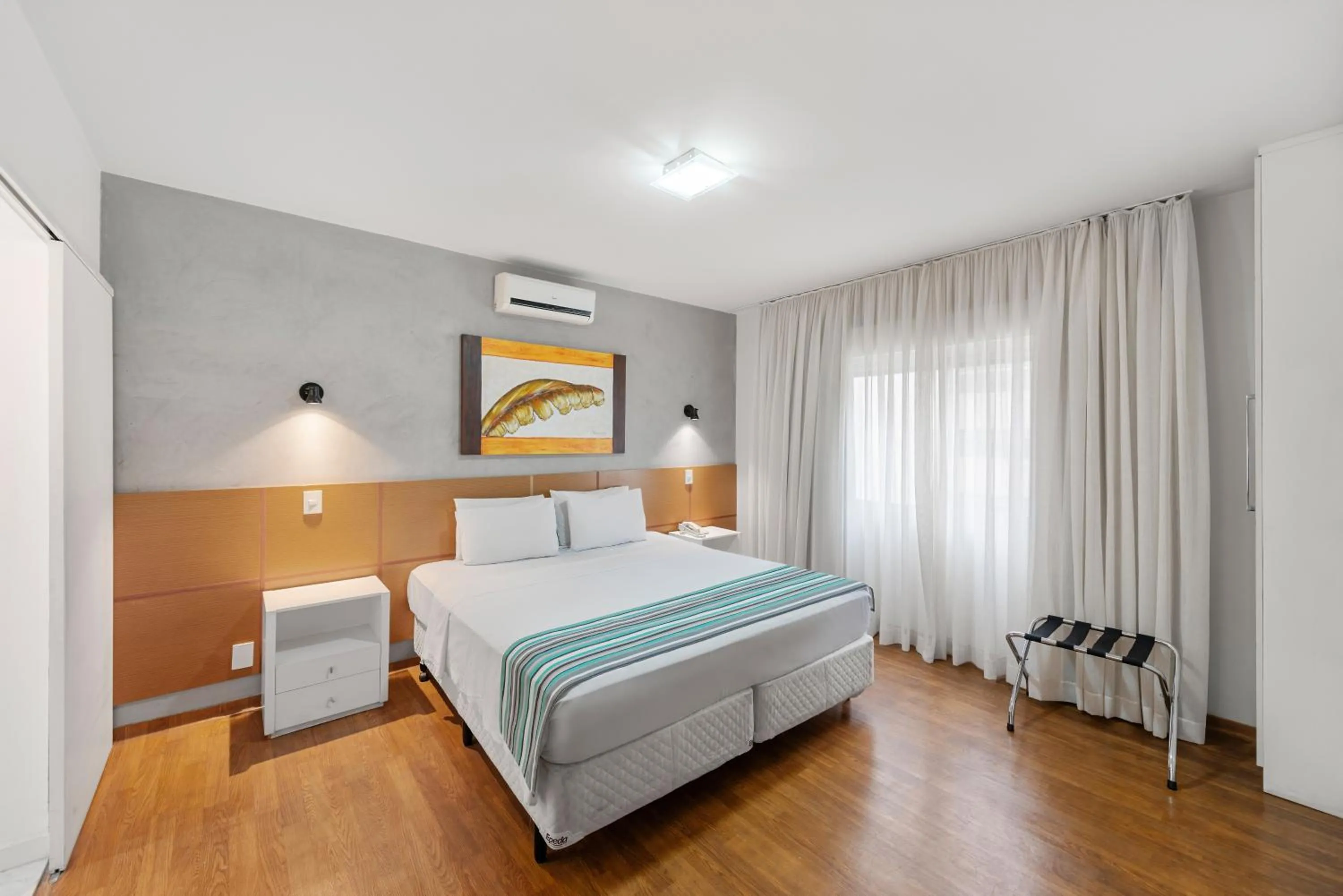 Bed in Capcana Hotel Jardins