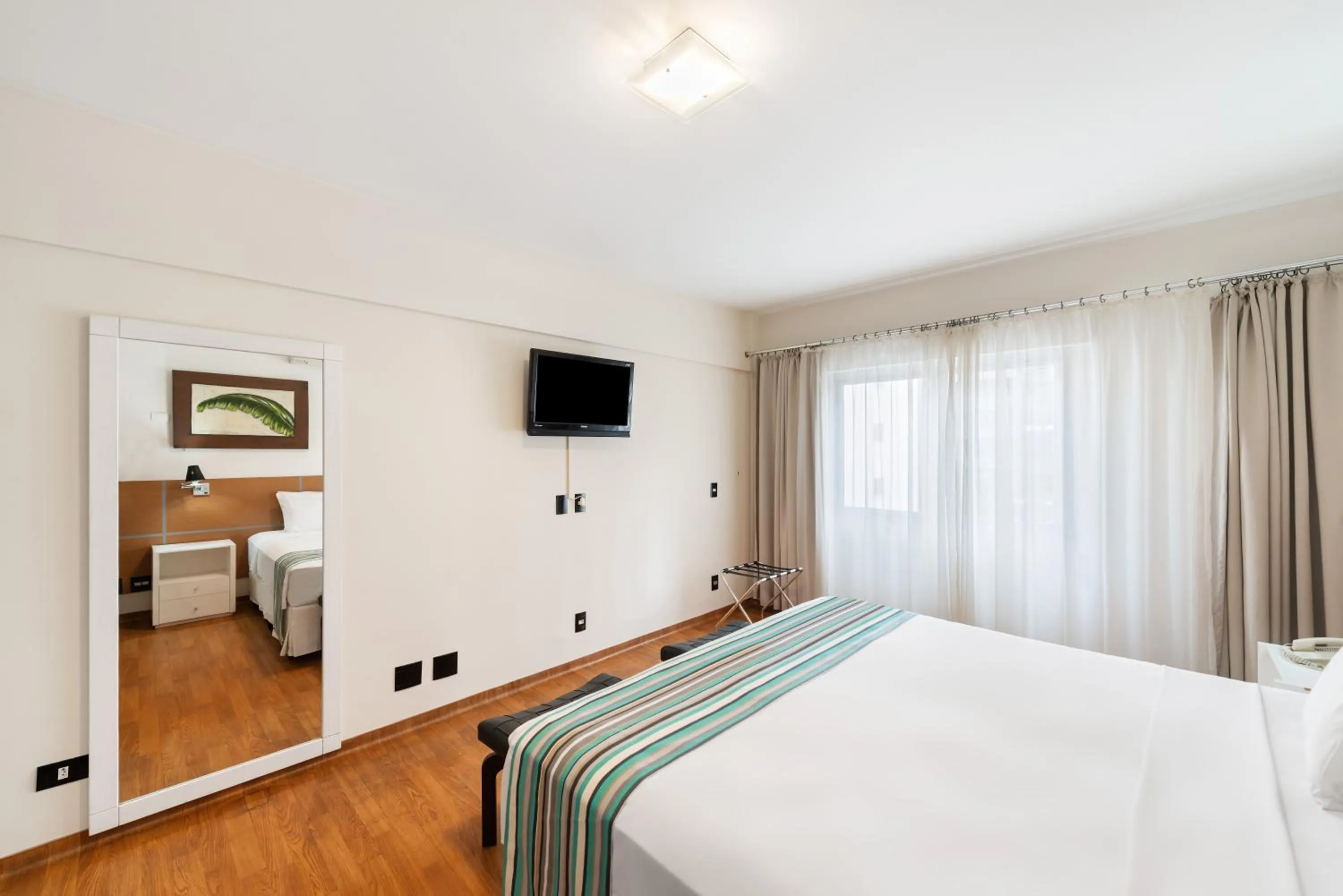 Bed in Capcana Hotel Jardins