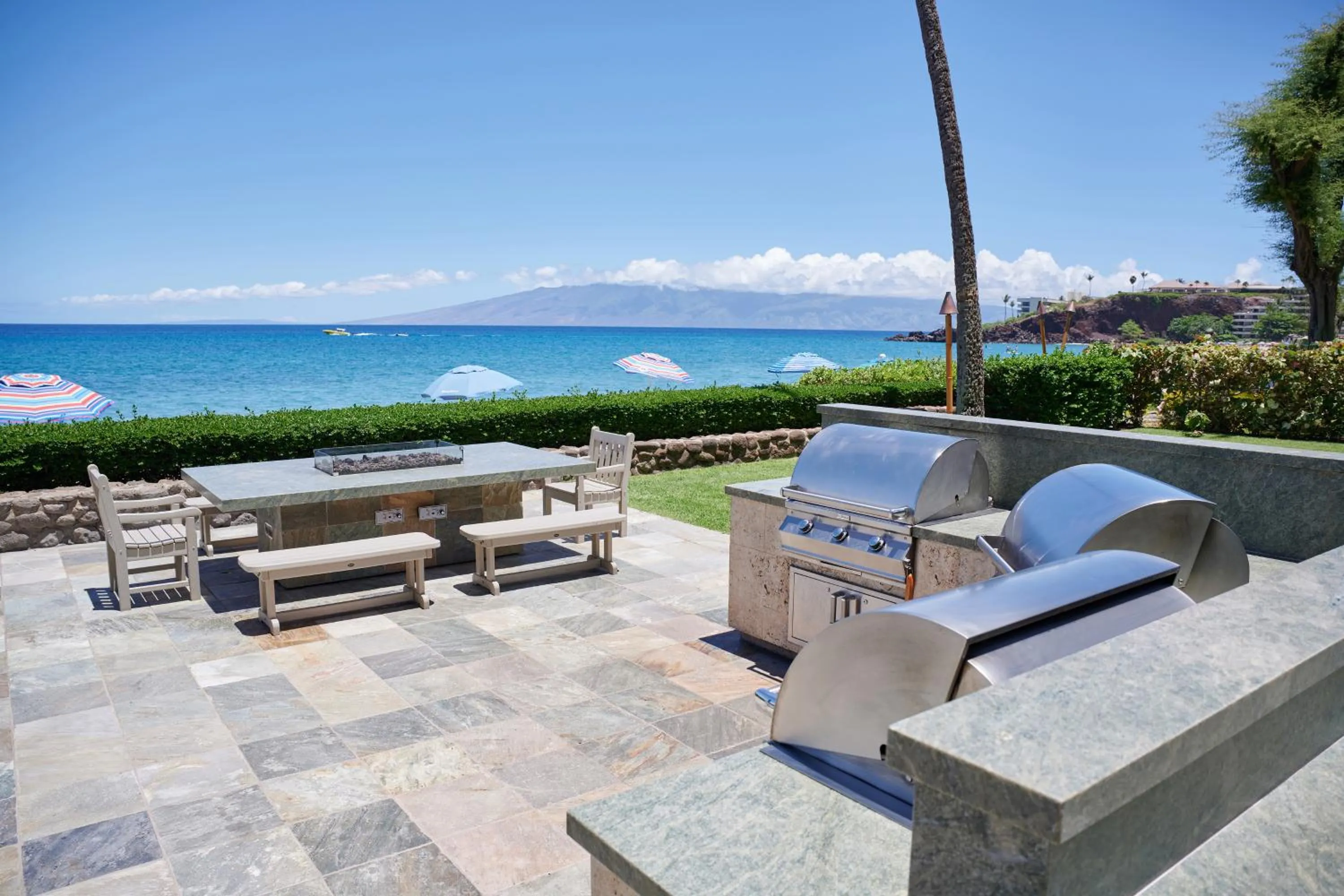 Patio in Aston at The Whaler on Kaanapali Beach