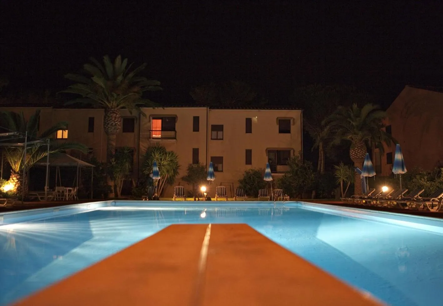Swimming pool in Hotel Marinella
