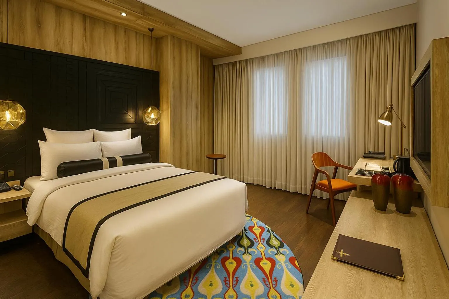 Living room, Bed in HOTEL dGATES