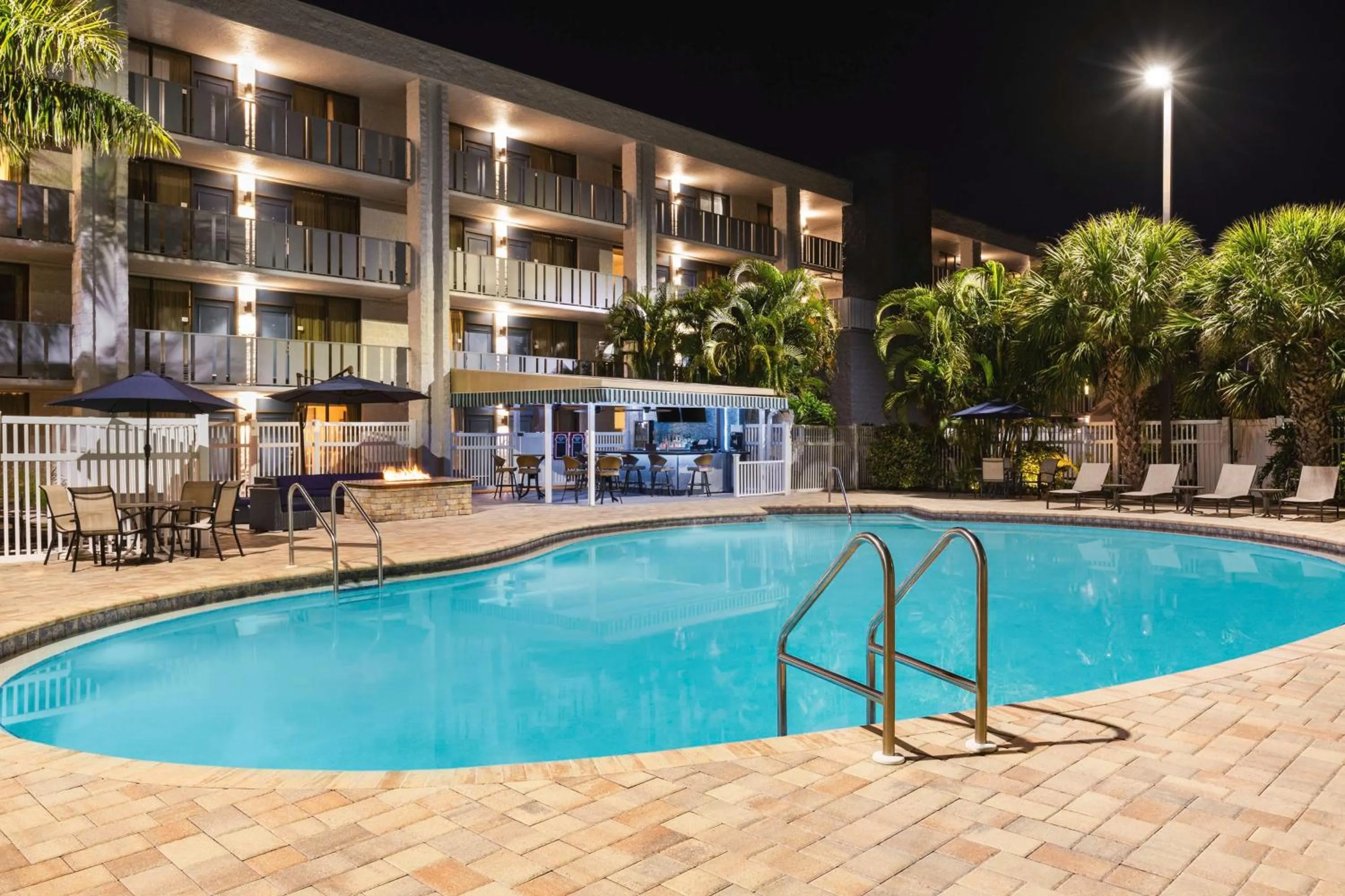 Pool view in Spark by Hilton Sarasota Siesta Key Gateway