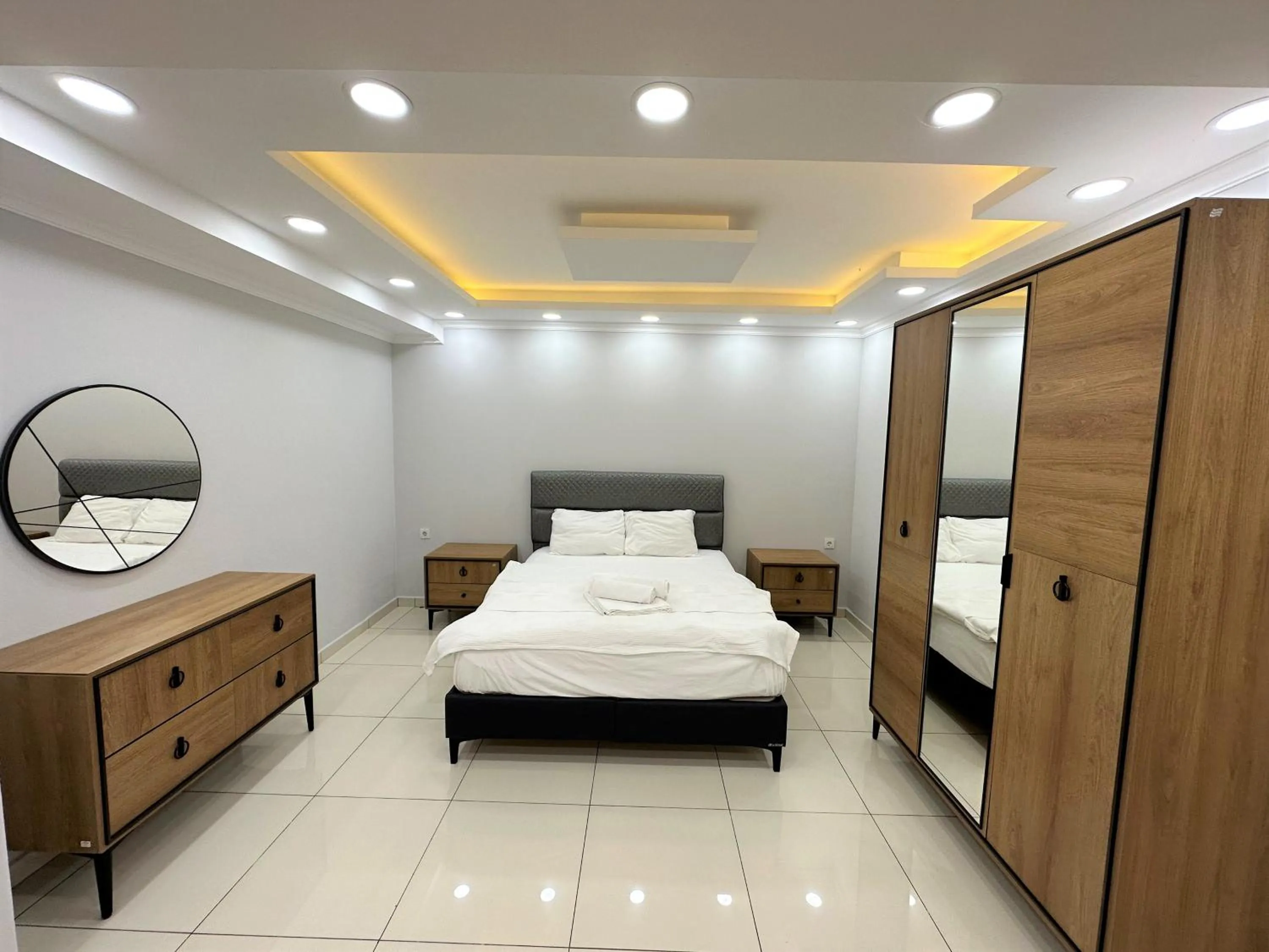 Bed in Cerrahpasa Apart Hotel