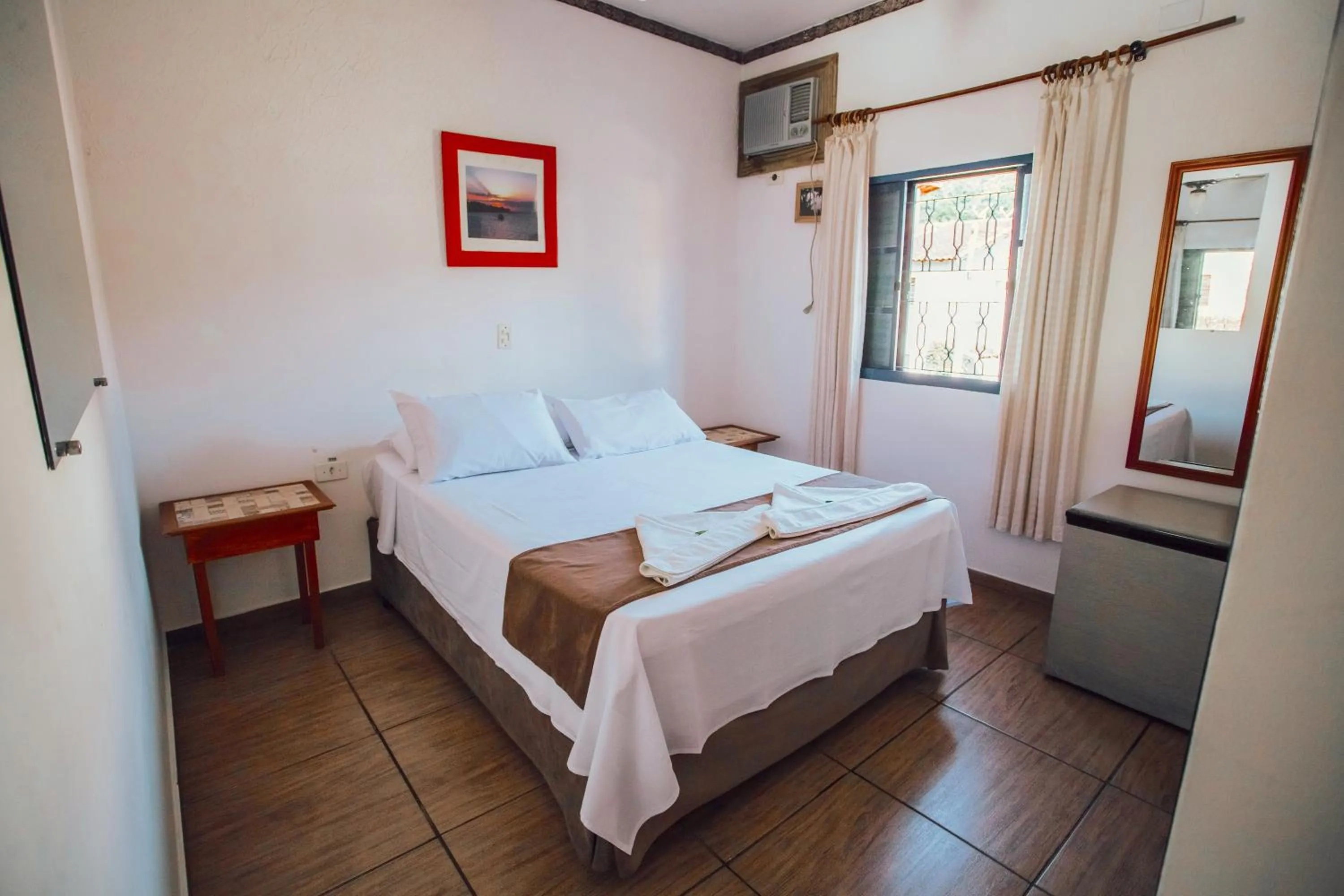 Bed in Pousada Rafimar