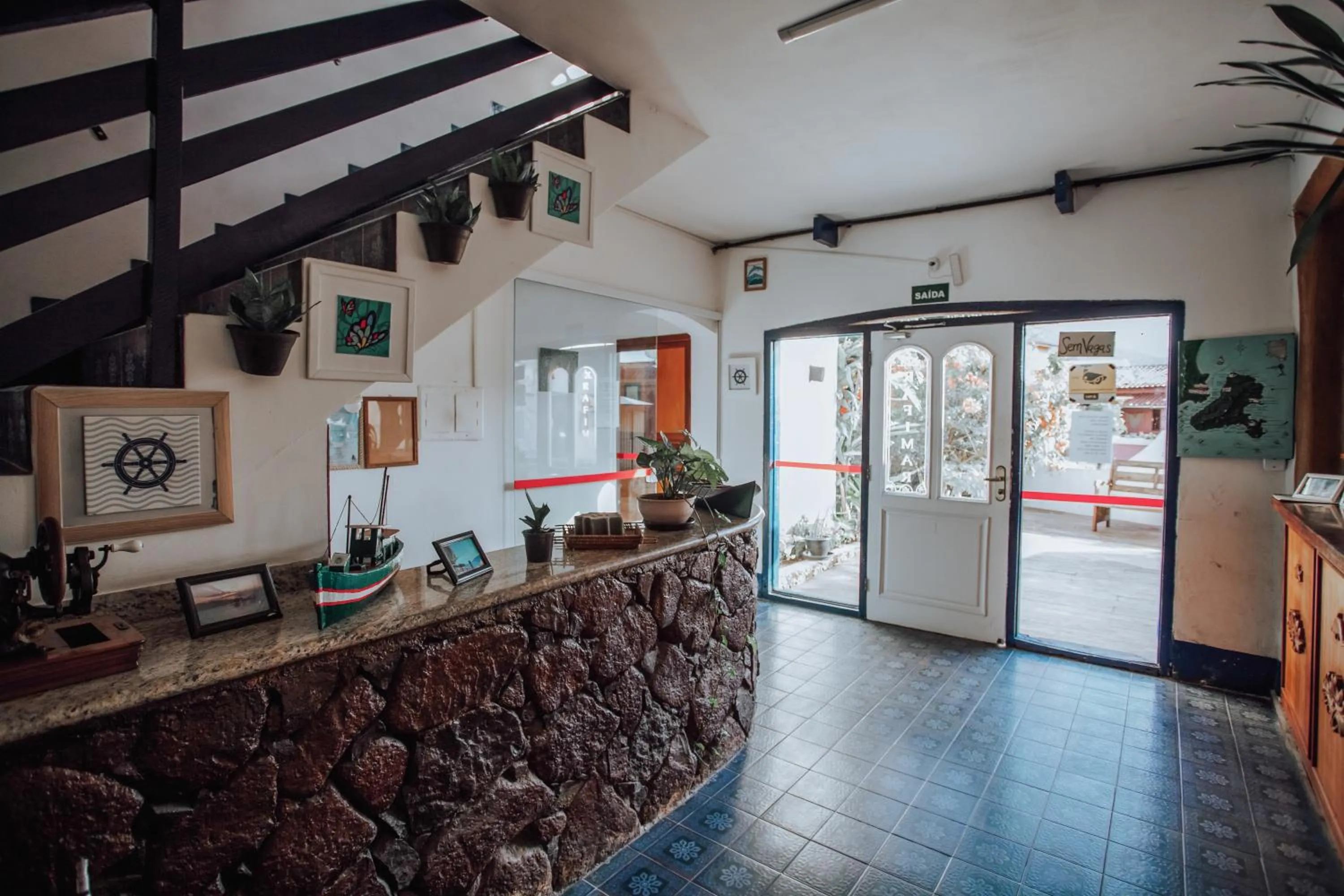 Lobby or reception in Pousada Rafimar